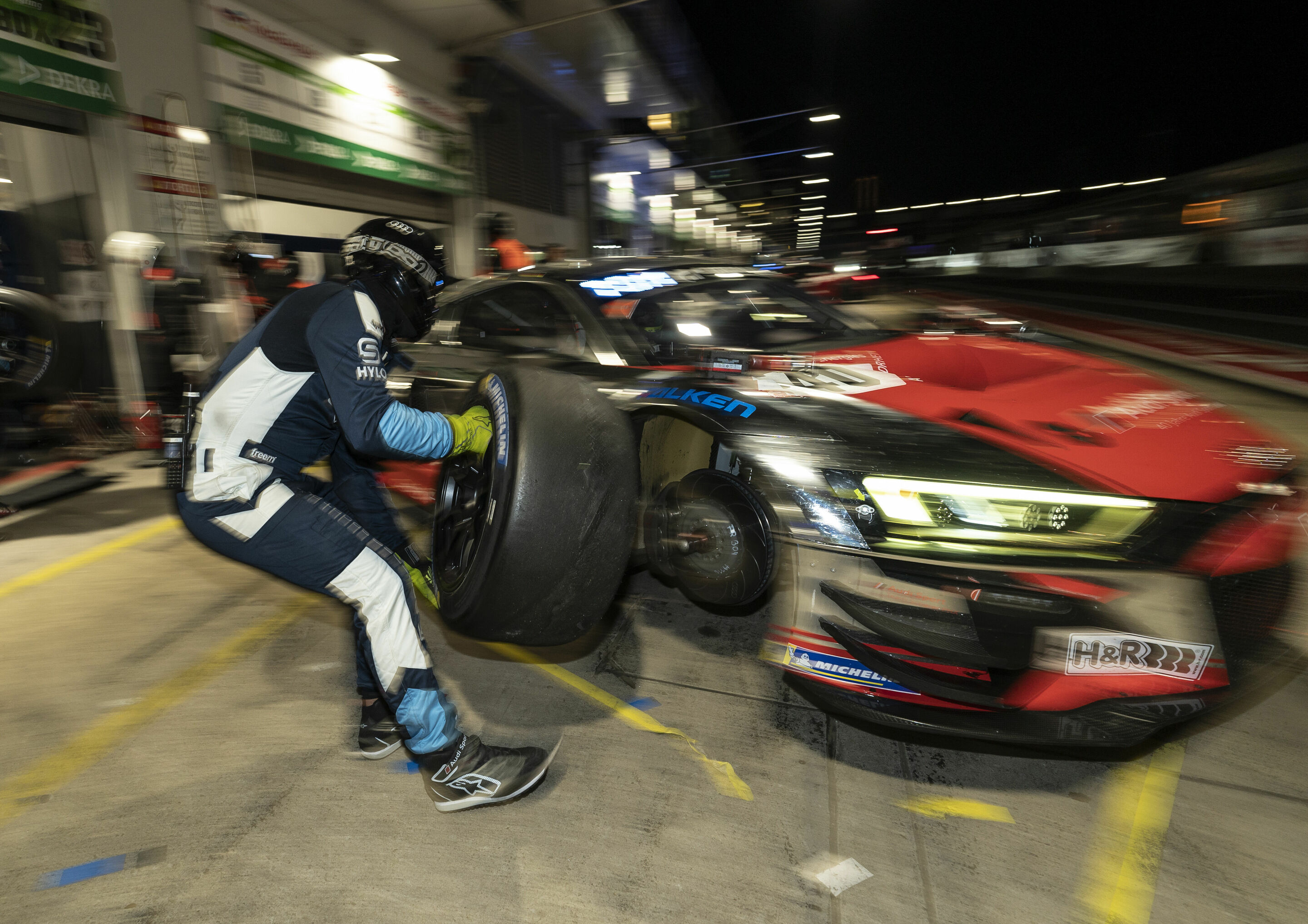 24h Nürburgring 2023 - Audi R8 LMS #40 (Audi Sport Team Scherer PHX), Mike Rockenfeller/Timo Scheider/Martin Tomczyk