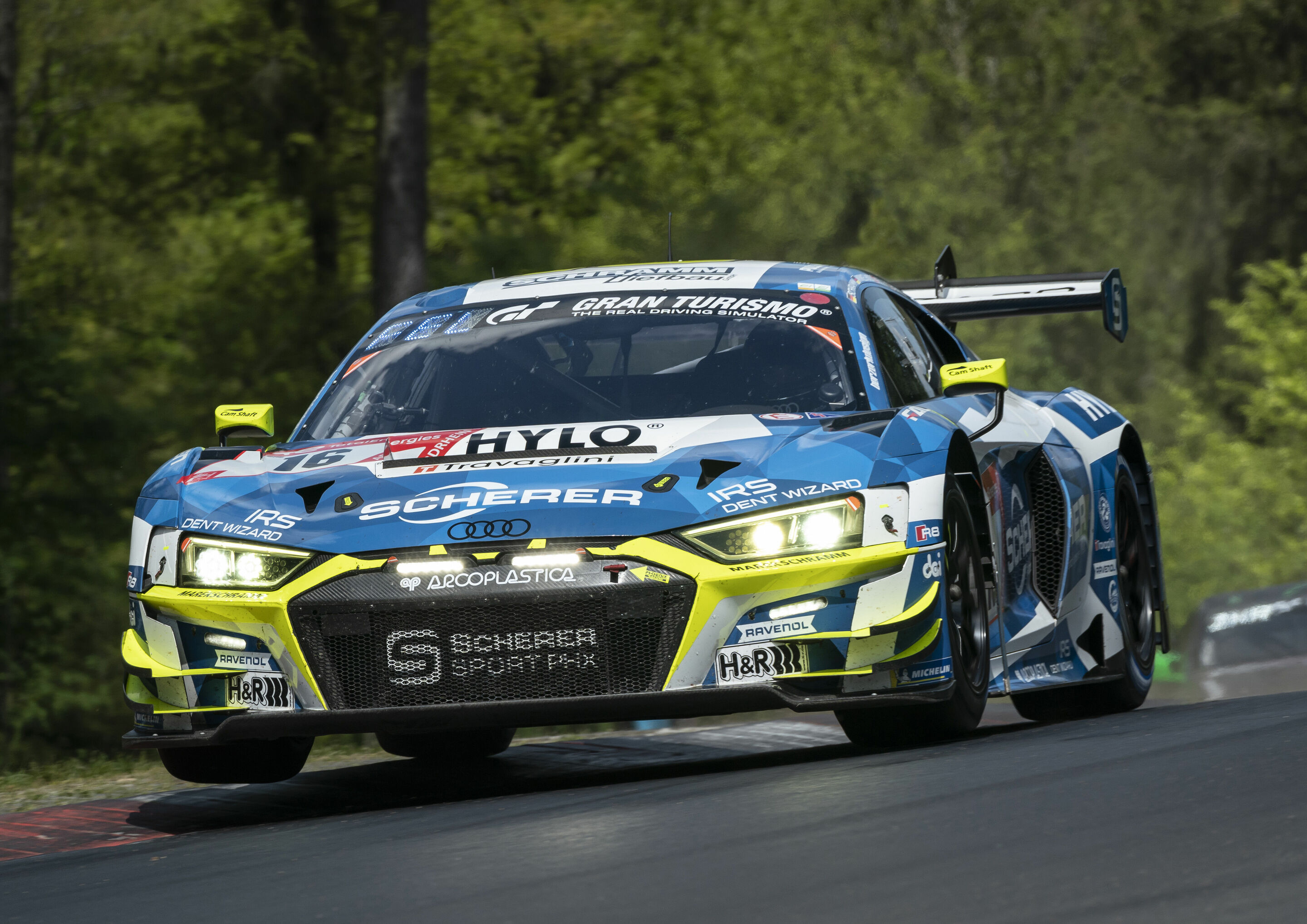 24h Nürburgring 2023 - Audi R8 LMS #16 (Scherer Sport PHX), Michele Beretta/Ricardo Feller/Kim-Luis Schramm/Markus Winkelhock