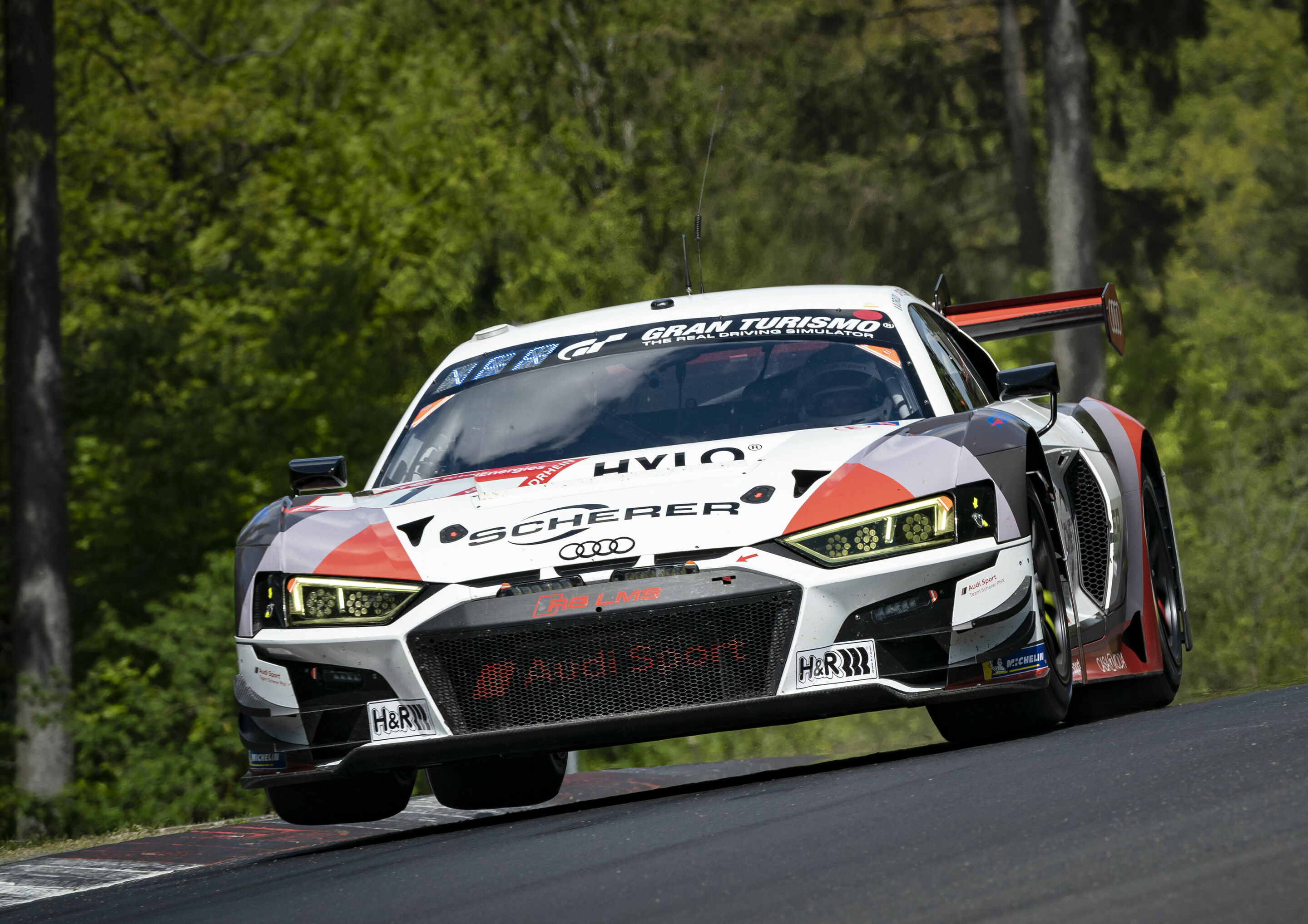24h Nürburgring 2023 - Audi R8 LMS #1 (Audi Sport Team Scherer PHX), Mattia Drudi/Ricardo Feller/Dennis Lind/Frédéric Vervisch