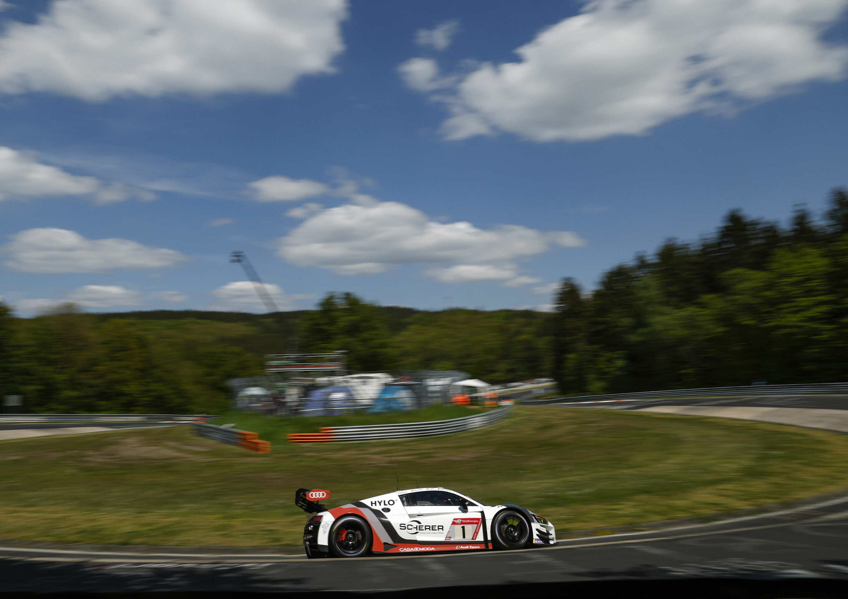 24h Nürburgring 2023 - Audi R8 LMS #1 (Audi Sport Team Scherer PHX), Mattia Drudi/Ricardo Feller/Dennis Lind/Frédéric Vervisch