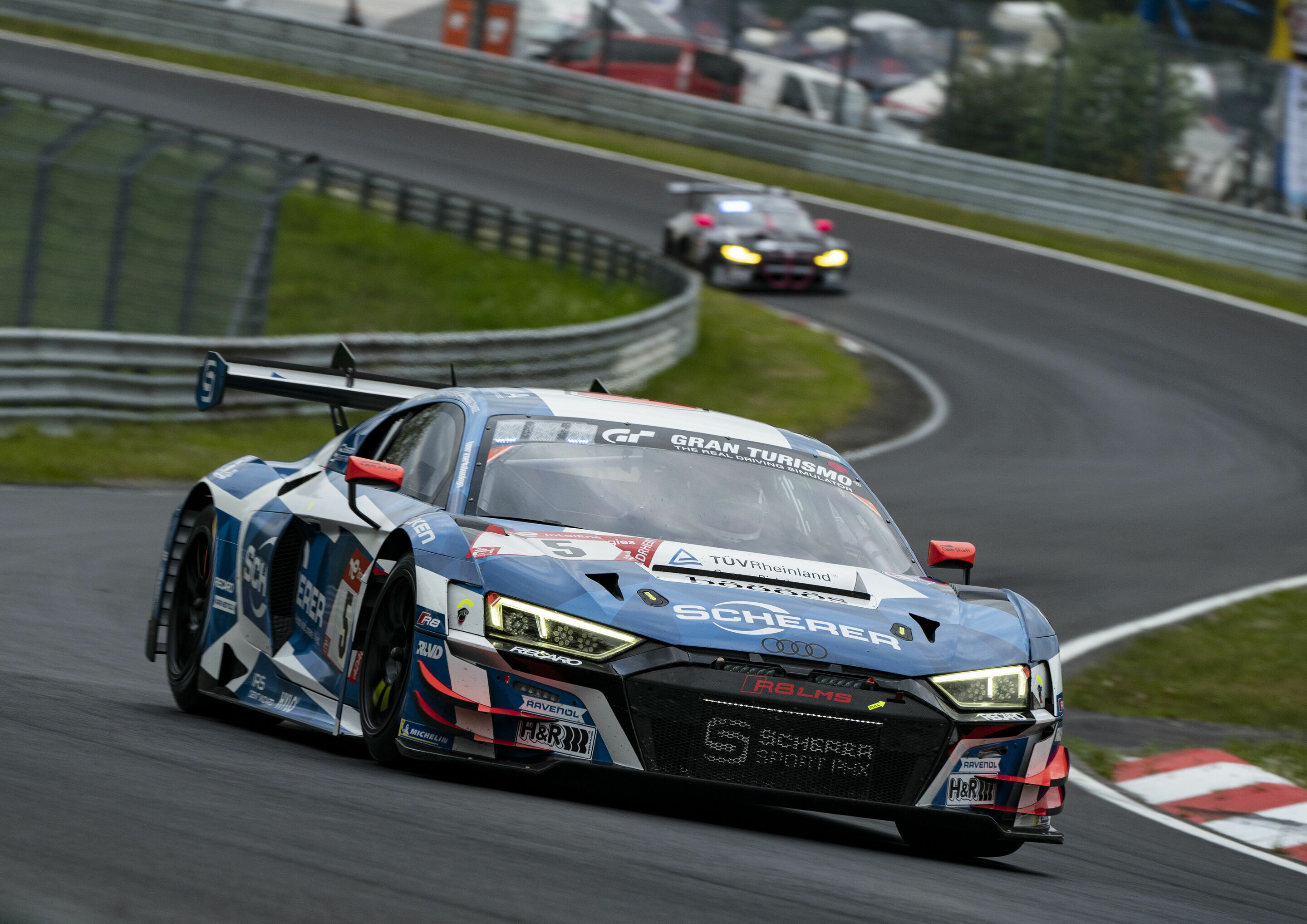 24h Nürburgring 2023 - Audi R8 LMS #5 (Scherer Sport PHX), Vincent Kolb/Alexander Sims/Frank Stippler/Renger van der Zande