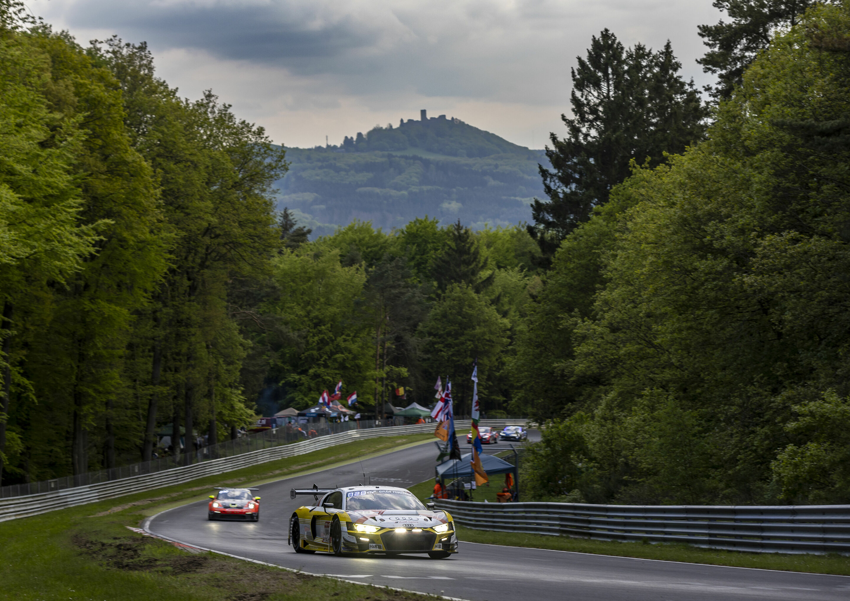 24h Nürburgring 2023 - Audi R8 LMS #39 (Audi Sport Team Land), Christopher Haase/Christopher Mies/Patric Niederhauser