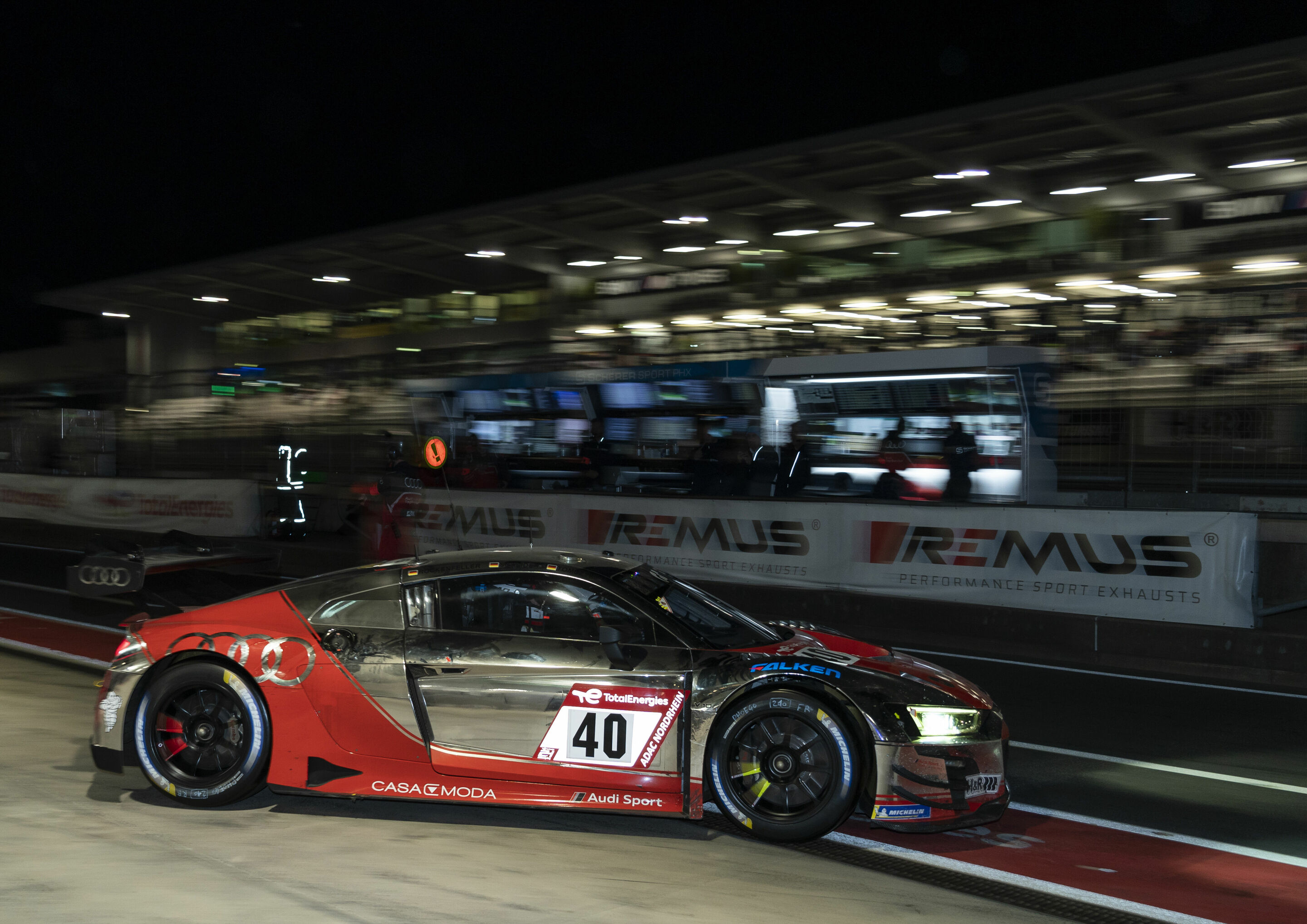 24h Nürburgring 2023 - Audi R8 LMS #40 (Audi Sport Team Scherer PHX), Mike Rockenfeller/Timo Scheider/Martin Tomczyk