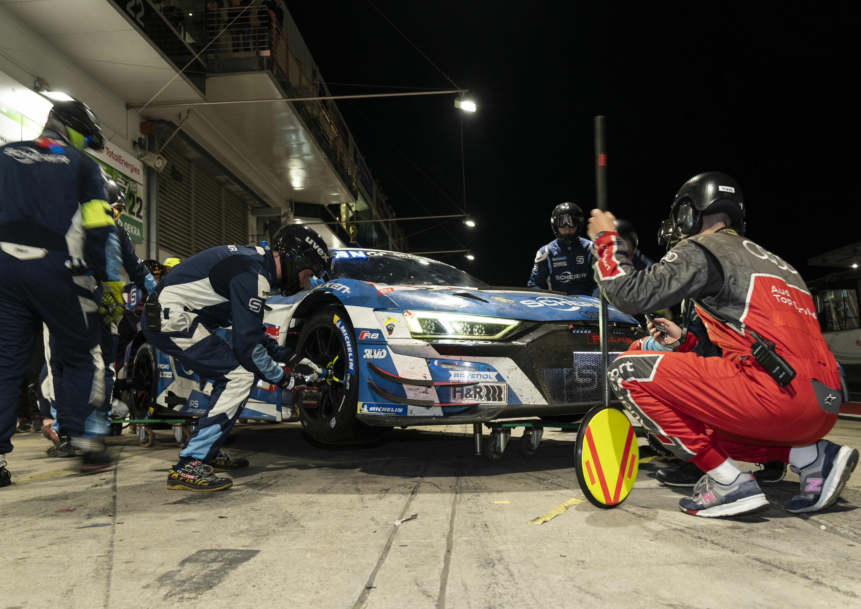 24h Nürburgring 2023 - Audi R8 LMS #5 (Scherer Sport PHX), Vincent Kolb/Alexander Sims/Frank Stippler/Renger van der Zande