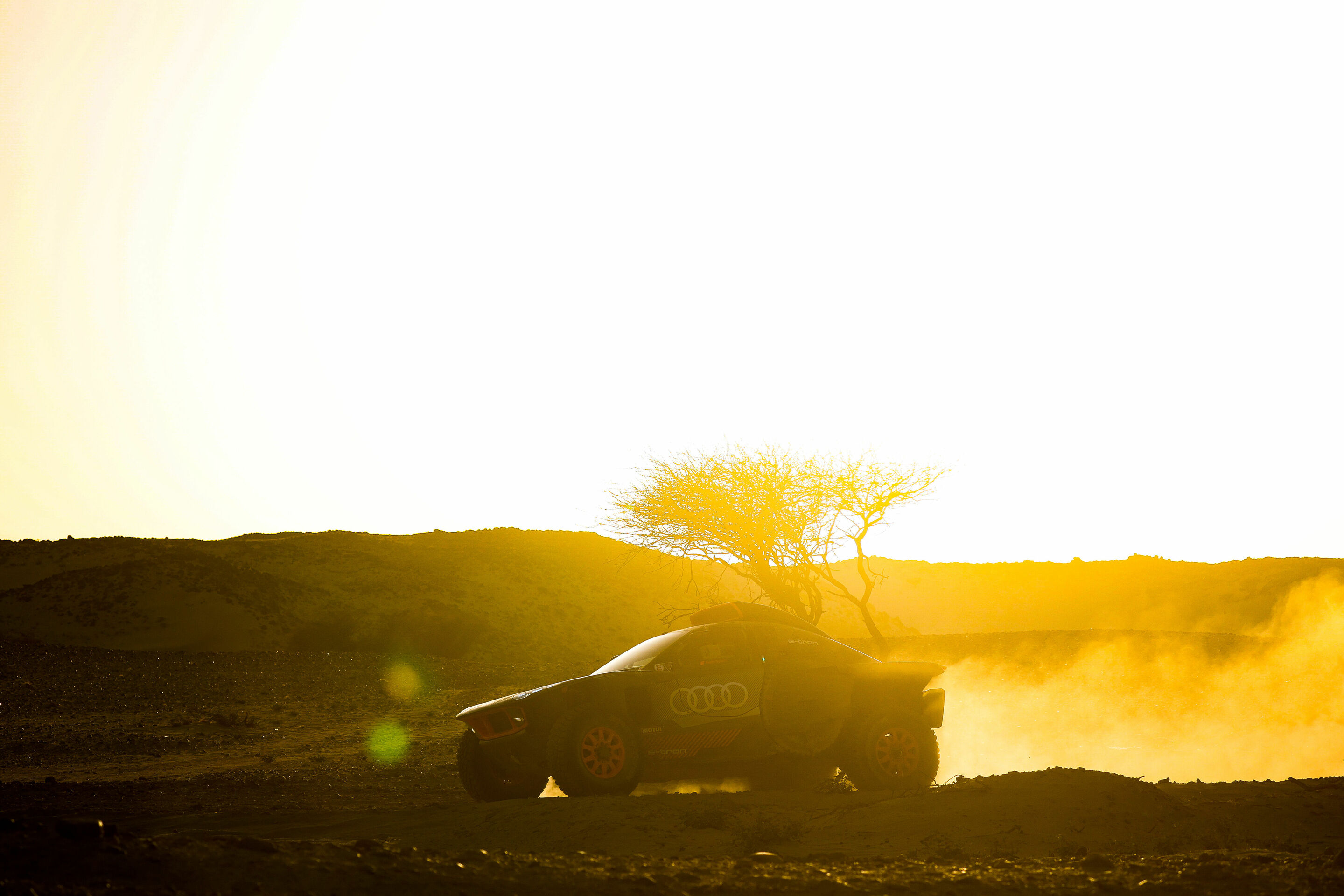 Dakar test Saudi Arabia, May 2023 - Audi RS Q e-tron