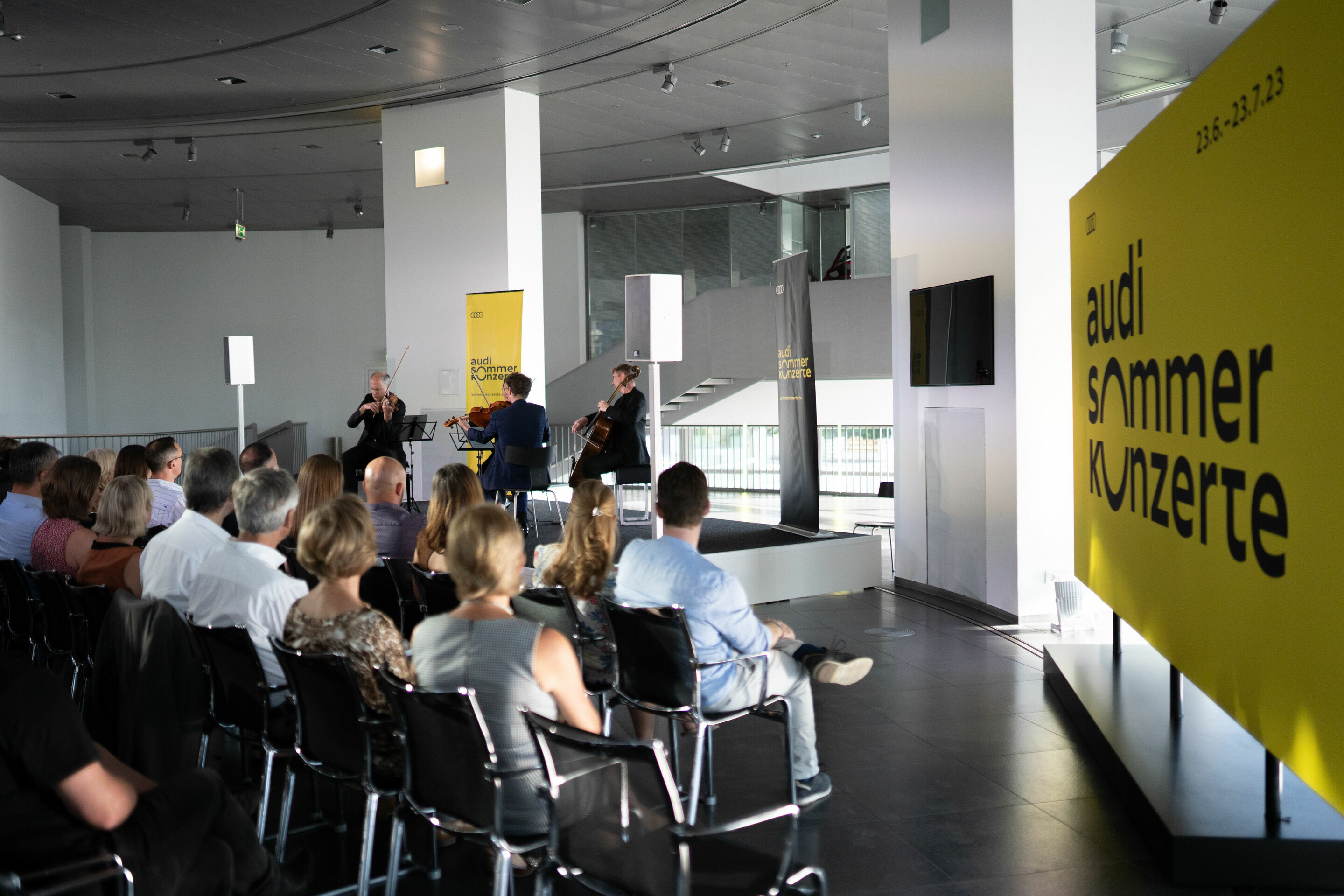 Audi Sommerkonzerte 2023 - Signum Quartet at museum mobile