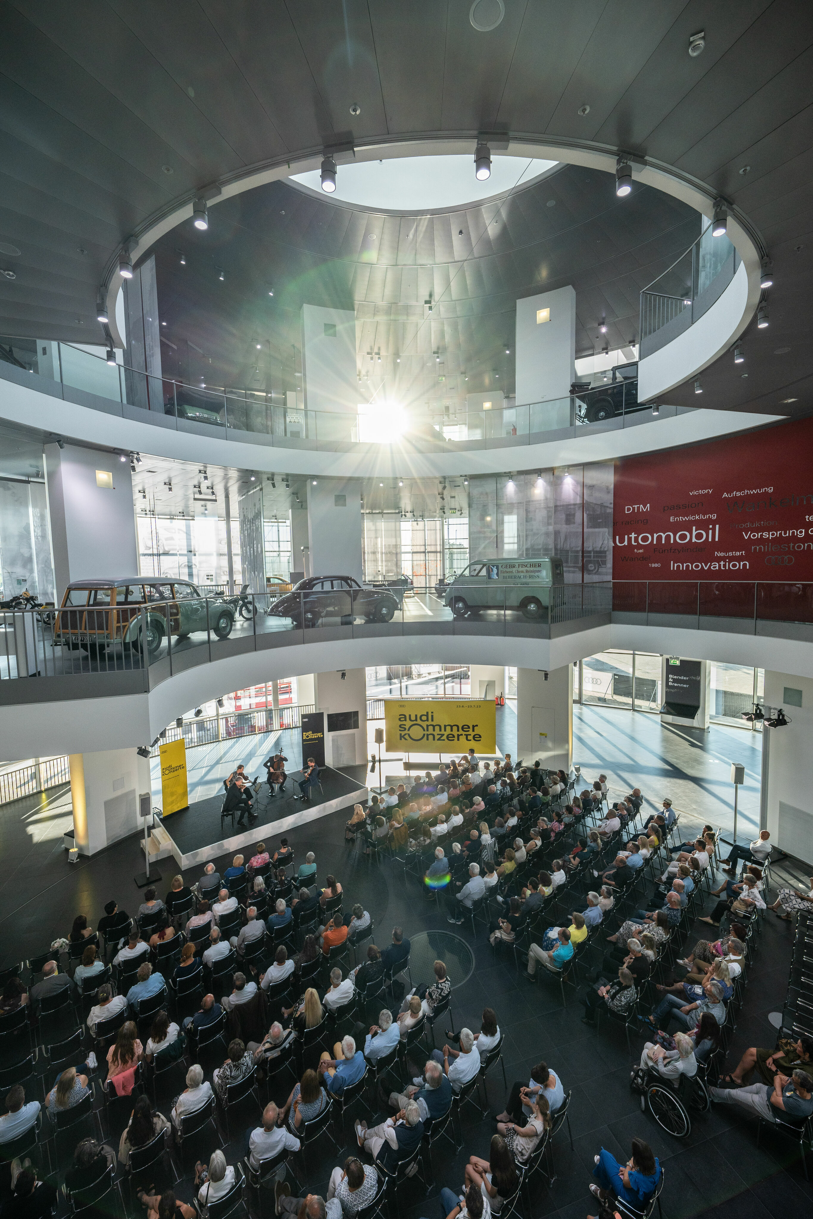 Audi Sommerkonzerte 2023 - Signum Quartet at museum mobile