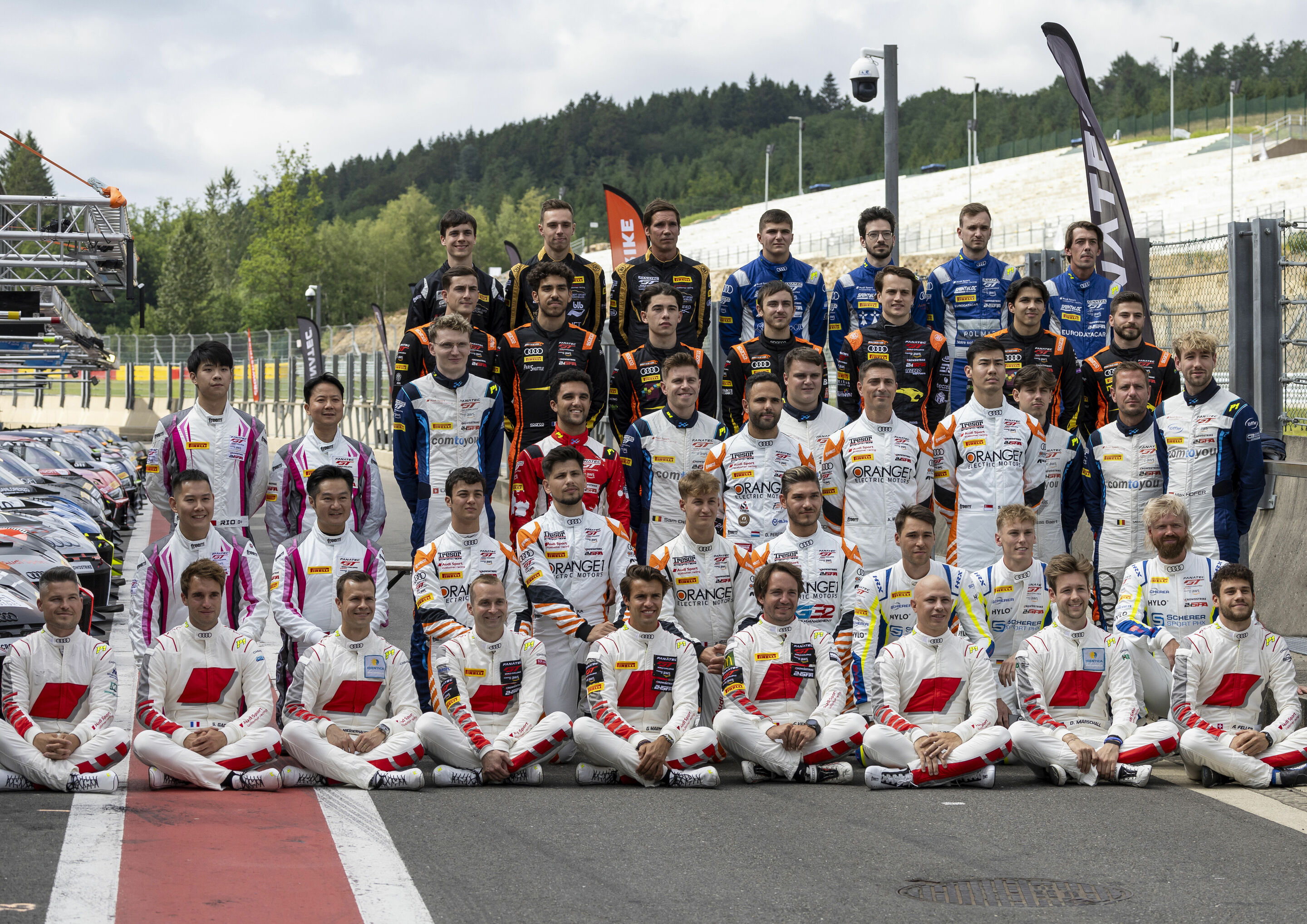 24h Spa 2023 - Audi Sport customer racing