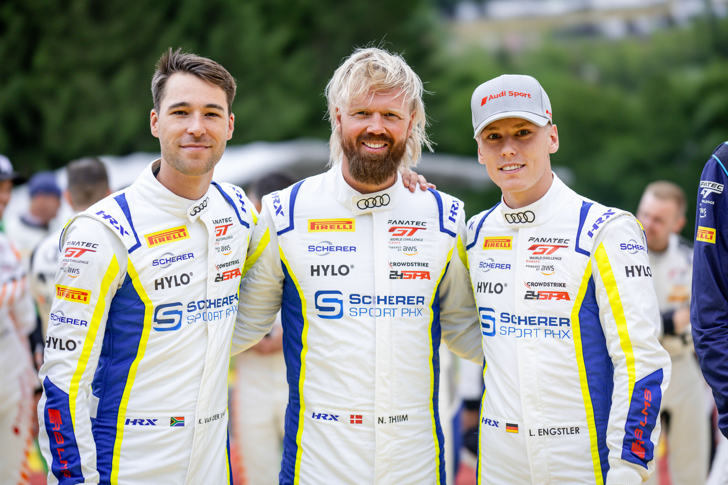 24h Spa 2023 - Kelvin van der Linde, Nicki Thiim, Luca Engstler