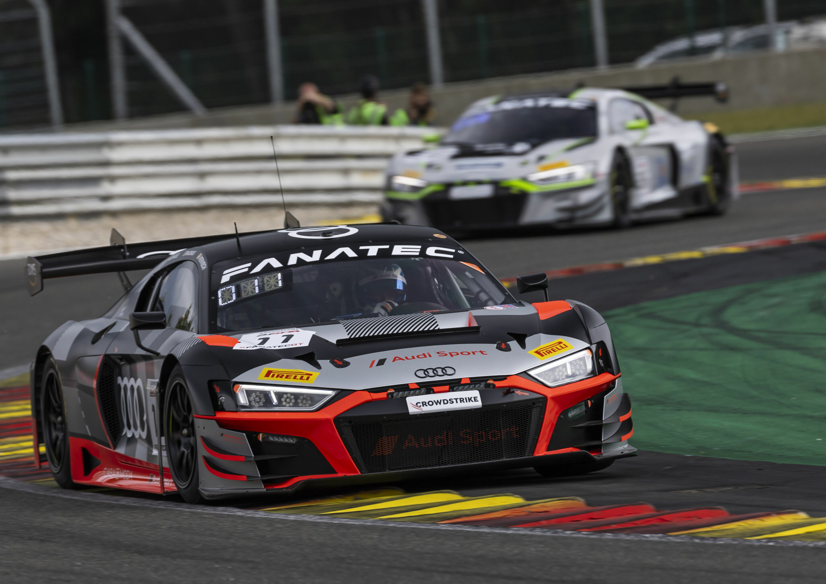 24h Spa 2023 - Audi R8 LMS #11 (Audi Sport Team Comtoyou), Christopher Haase/Gilles Magnus/Frédéric Vervisch