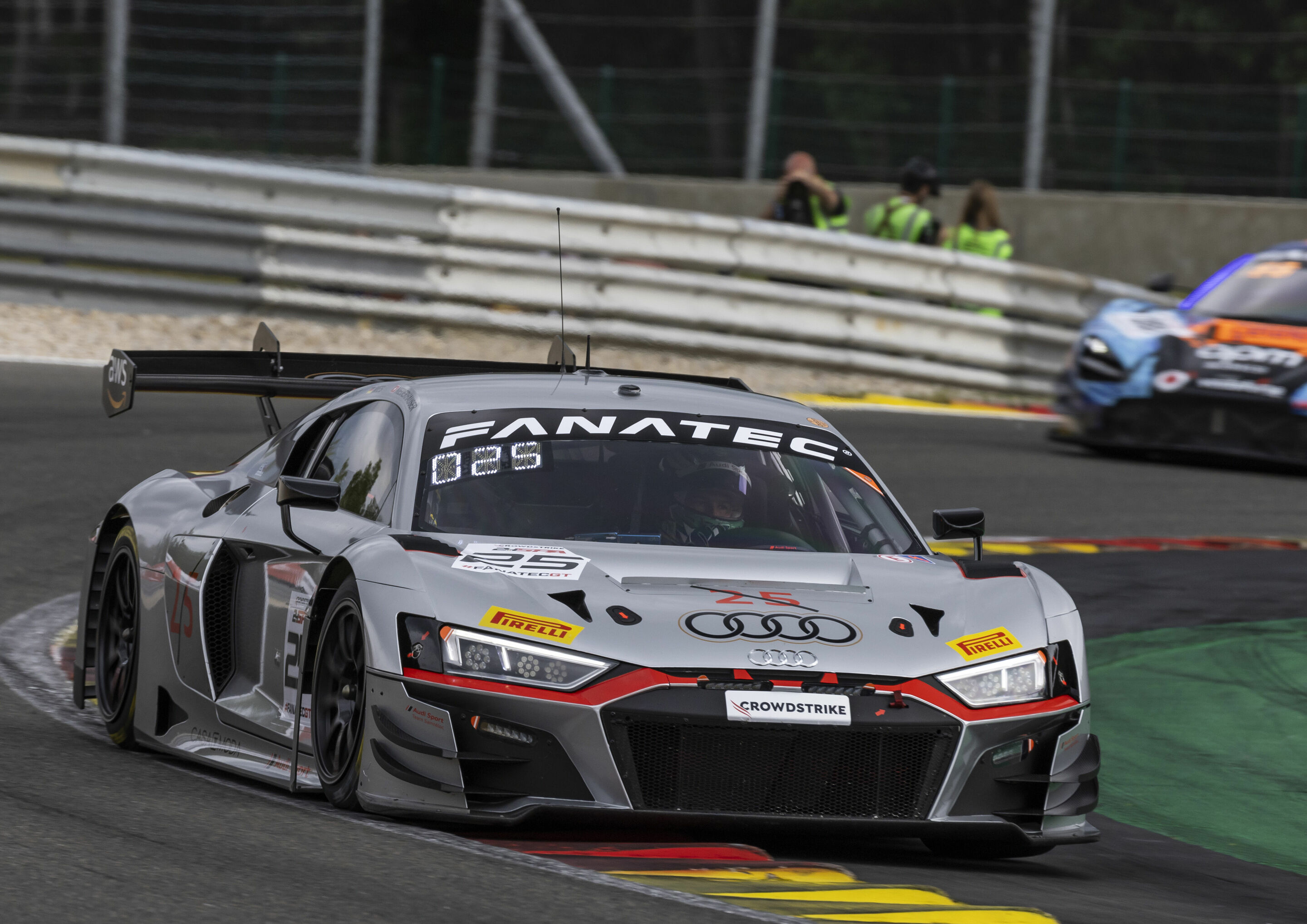 24h Spa 2023 - Audi R8 LMS #25 (Audi Sport Team Saintéloc), Simon Gachet/Christopher Mies/Patric Niederhauser