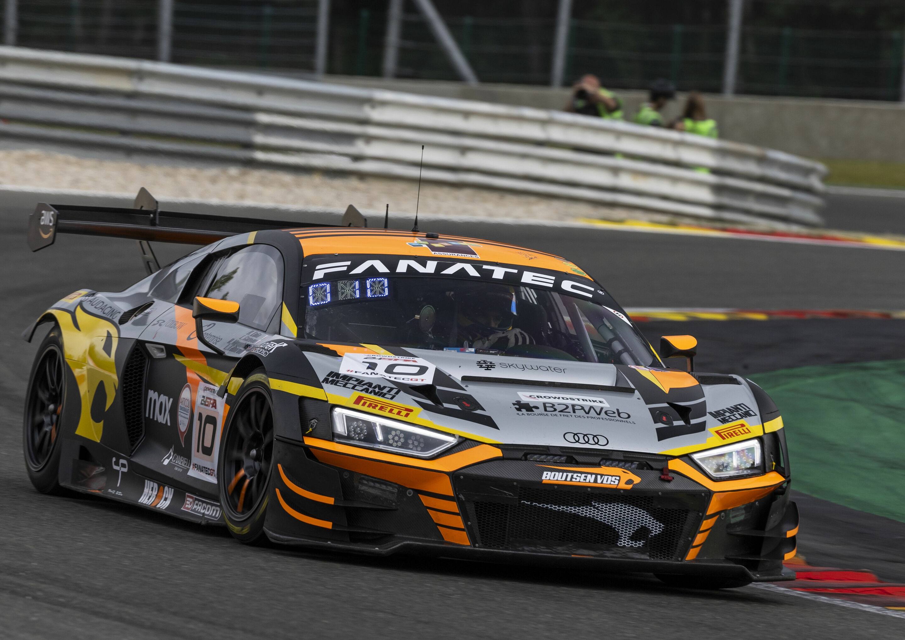 24h Spa 2023 - Audi R8 LMS #10 (Boutsen VDS), Loris Cabirou/Andrea Cola/César Gazeau/Roee Meyuhas