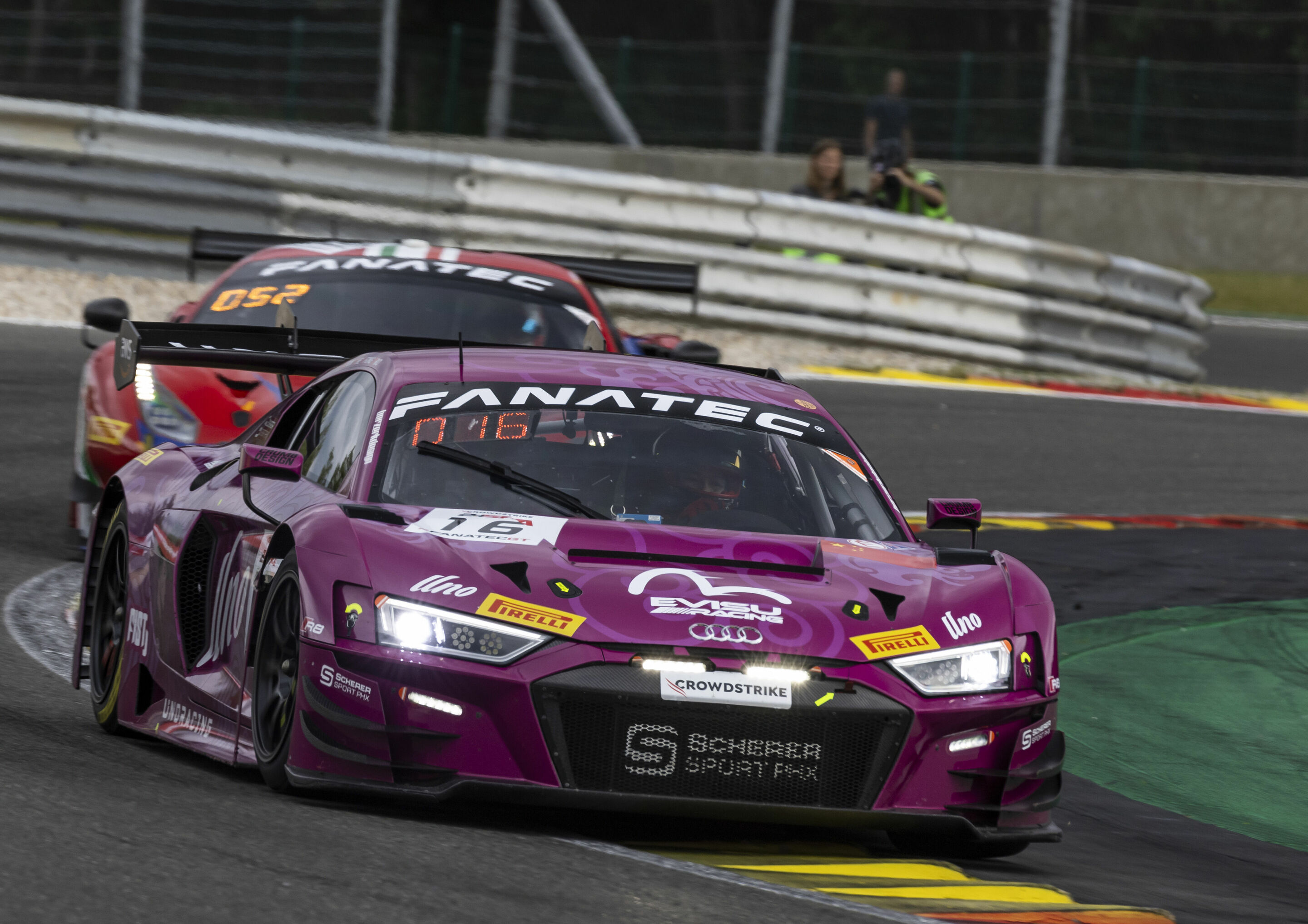 24h Spa 2023 - Audi R8 LMS #16 (UNO Racing Team), Adderly Fong/Xiaole He/David Pun/Rio