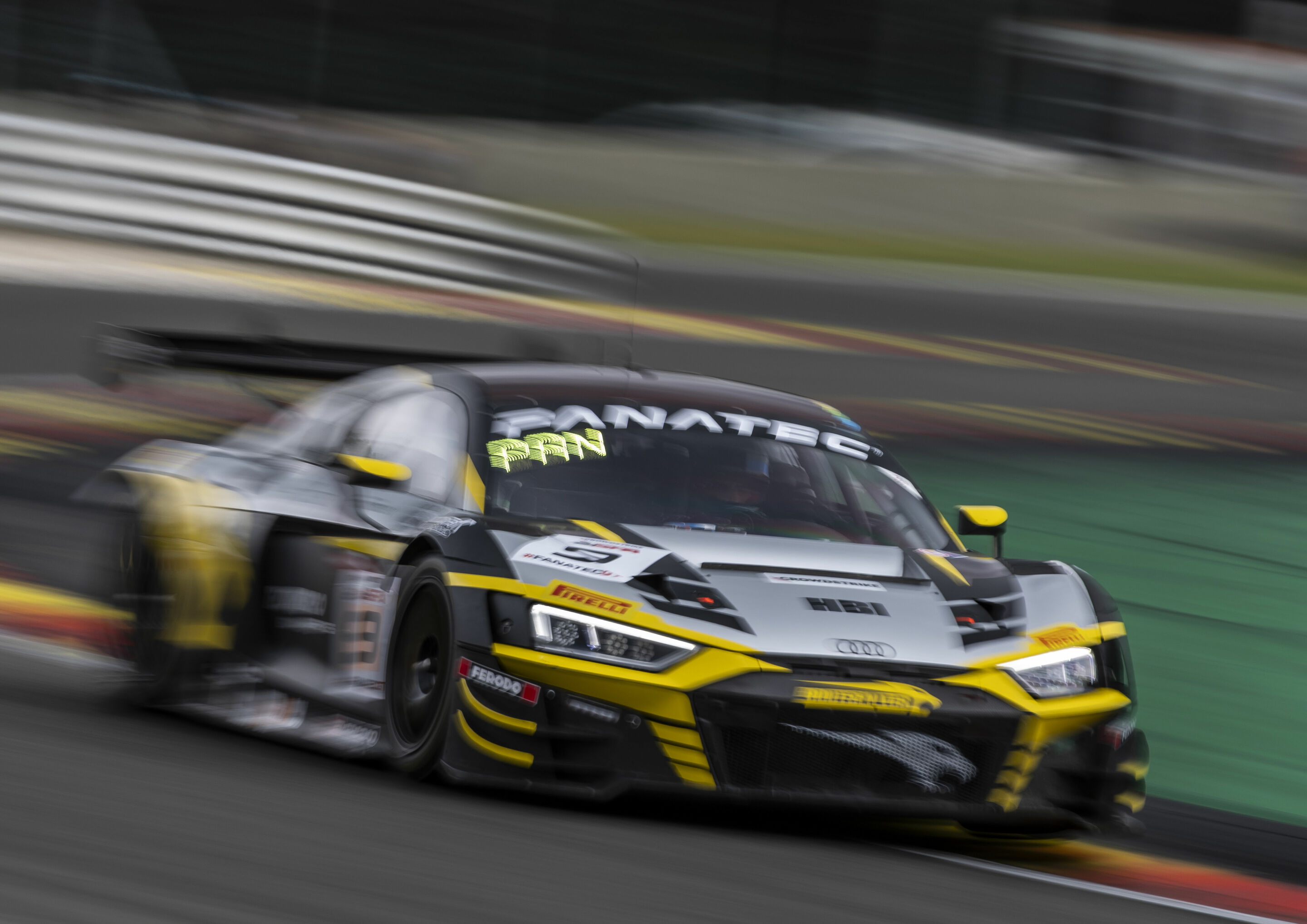 24h Spa 2023 - Audi R8 LMS #9 (Boutsen VDS), Adam Eteki/Alberto di Folco/Thomas Laurent/Aurélien Panis