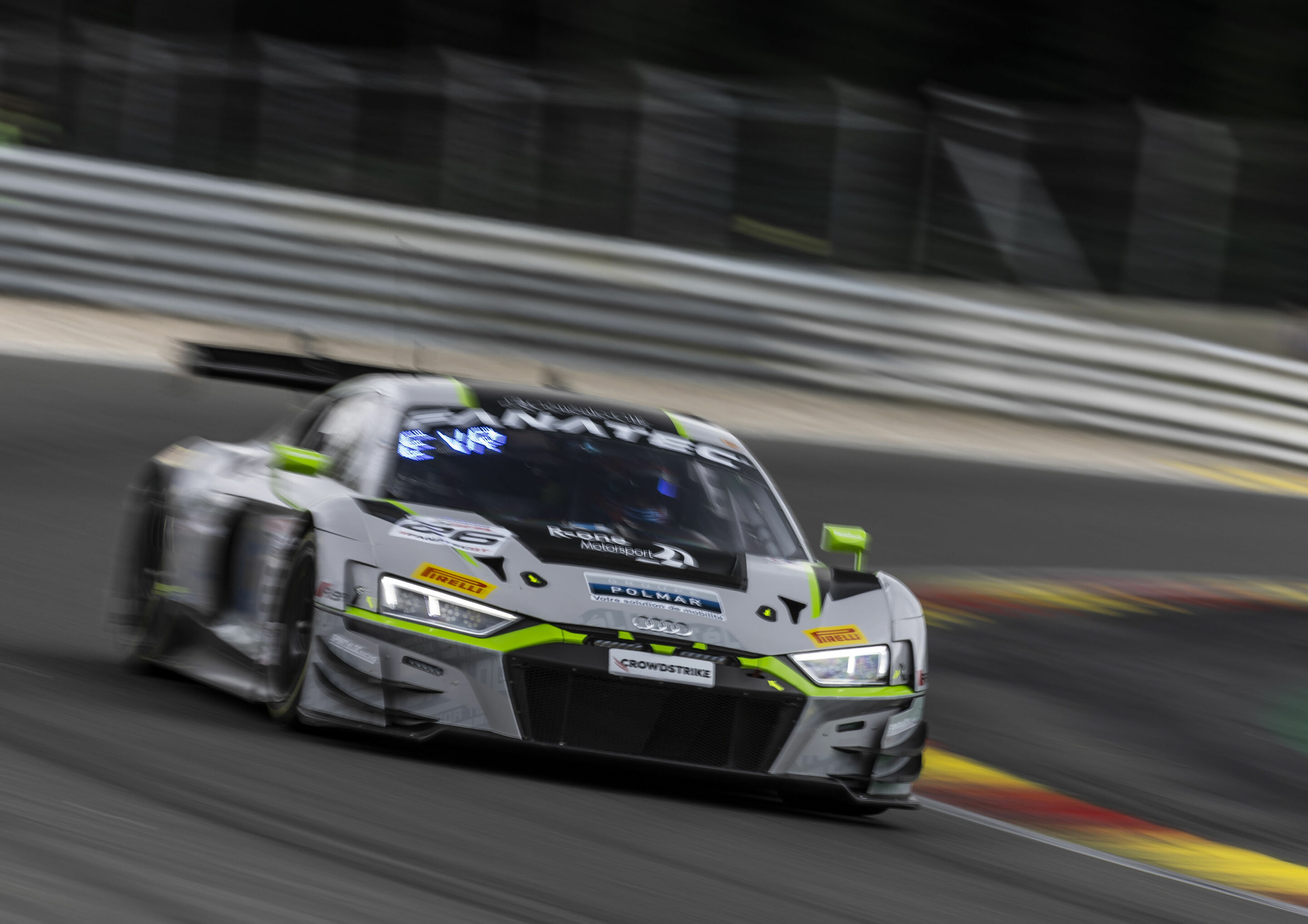 24h Spa 2023 - Audi R8 LMS #26 (Saintéloc Junior Team), Erwan Bastard/Grégoire Demoustier/Antoine Doquin/Paul Evrard