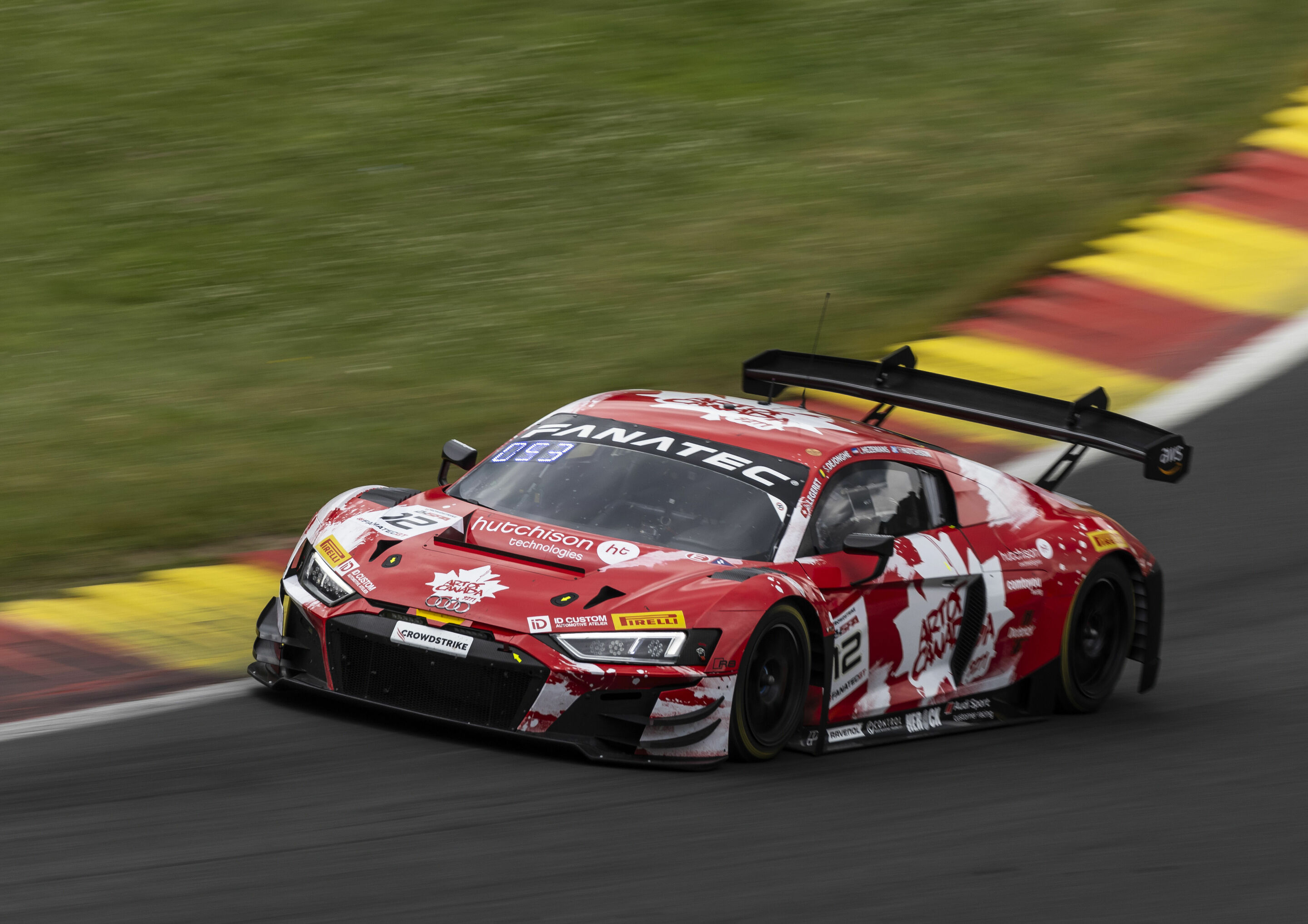24h Spa 2023 - Audi R8 LMS #12 (Comtoyou Racing), Loris Hezemans/Sam Dejonghe/Finlay Hutchison/Lucas Légeret