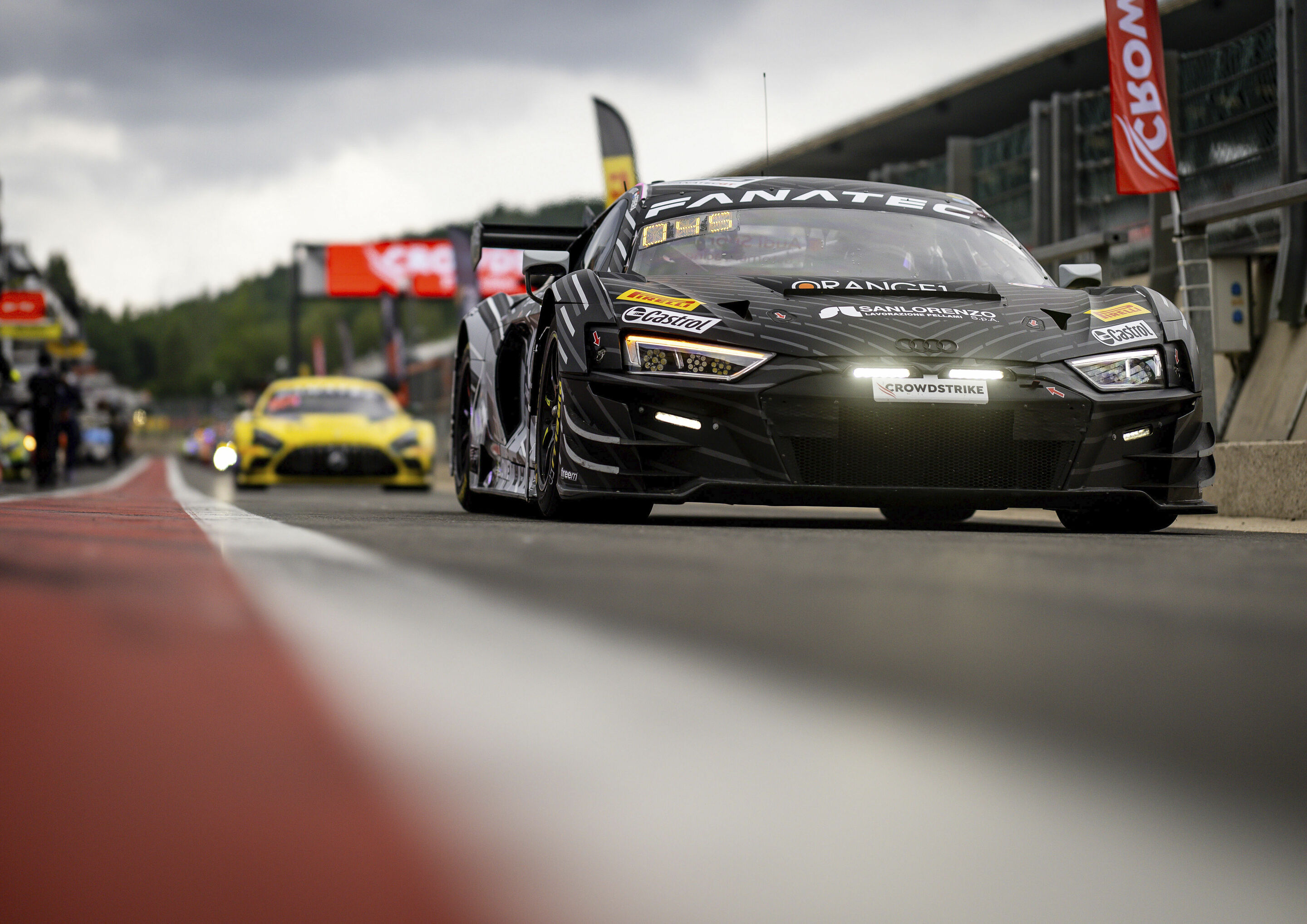 24h Spa 2023 - Audi R8 LMS #66 (Tresor Attempto Racing), Kikko Galbiati/Sean Hudspeth/Andrey Mukovoz/Dylan Pereira