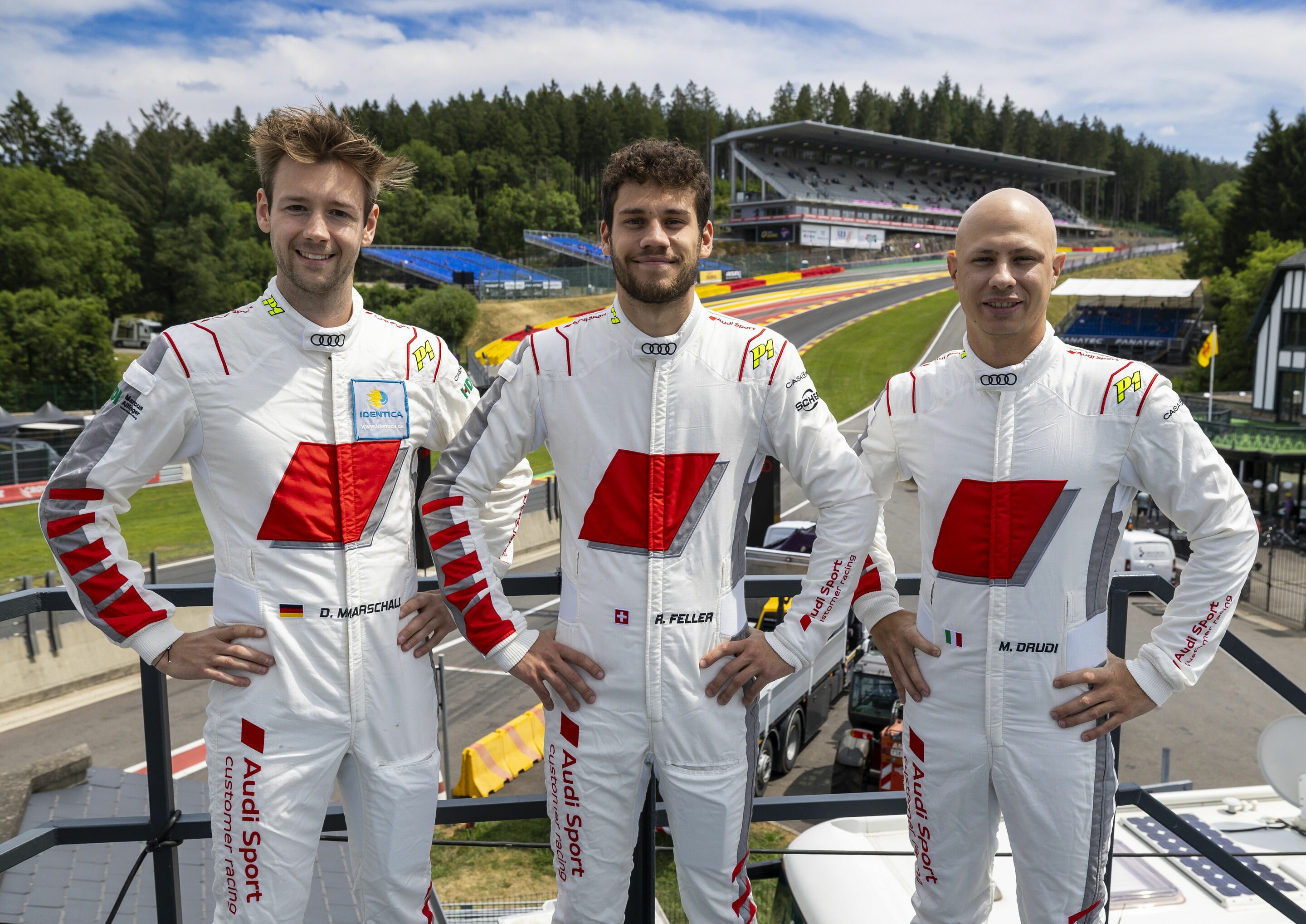 24h Spa 2023 - Dennis Marschall, Ricardo Feller, Mattia Drudi