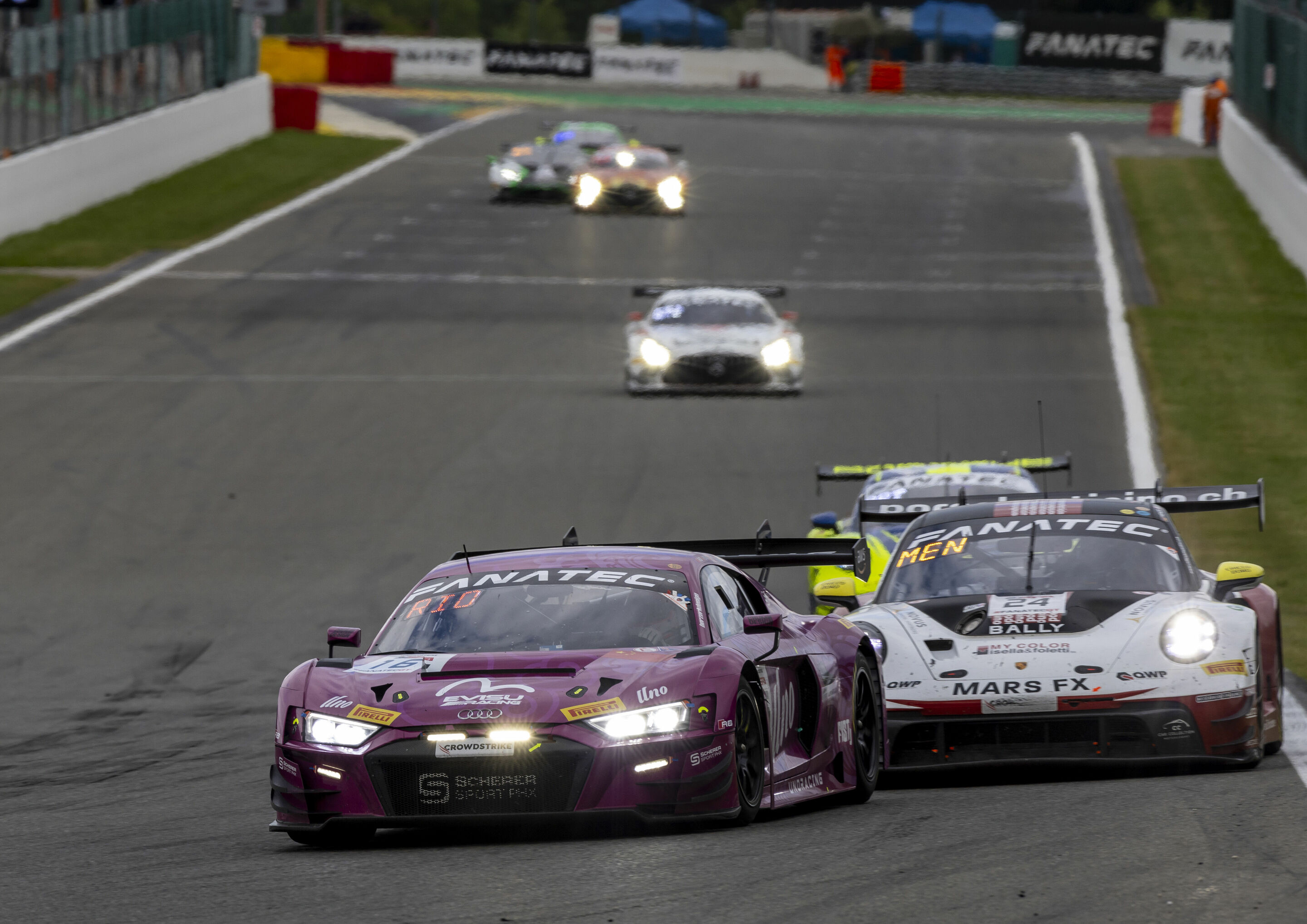 24h Spa 2023 - Audi R8 LMS #16 (UNO Racing Team), Adderly Fong/Xiaole He/David Pun/Rio