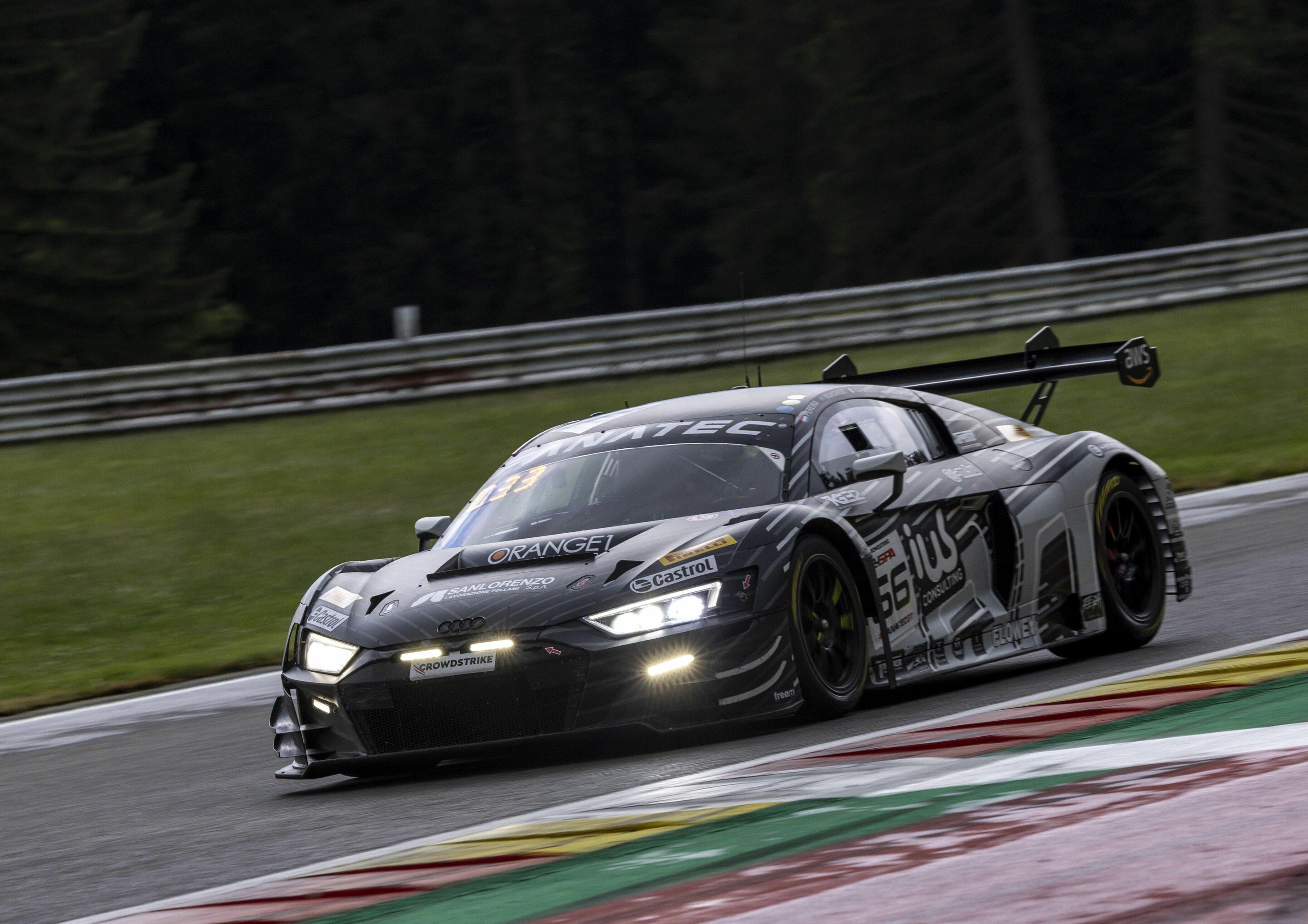 24h Spa 2023 - Audi R8 LMS #66 (Tresor Attempto Racing), Kikko Galbiati/Sean Hudspeth/Andrey Mukovoz/Dylan Pereira
