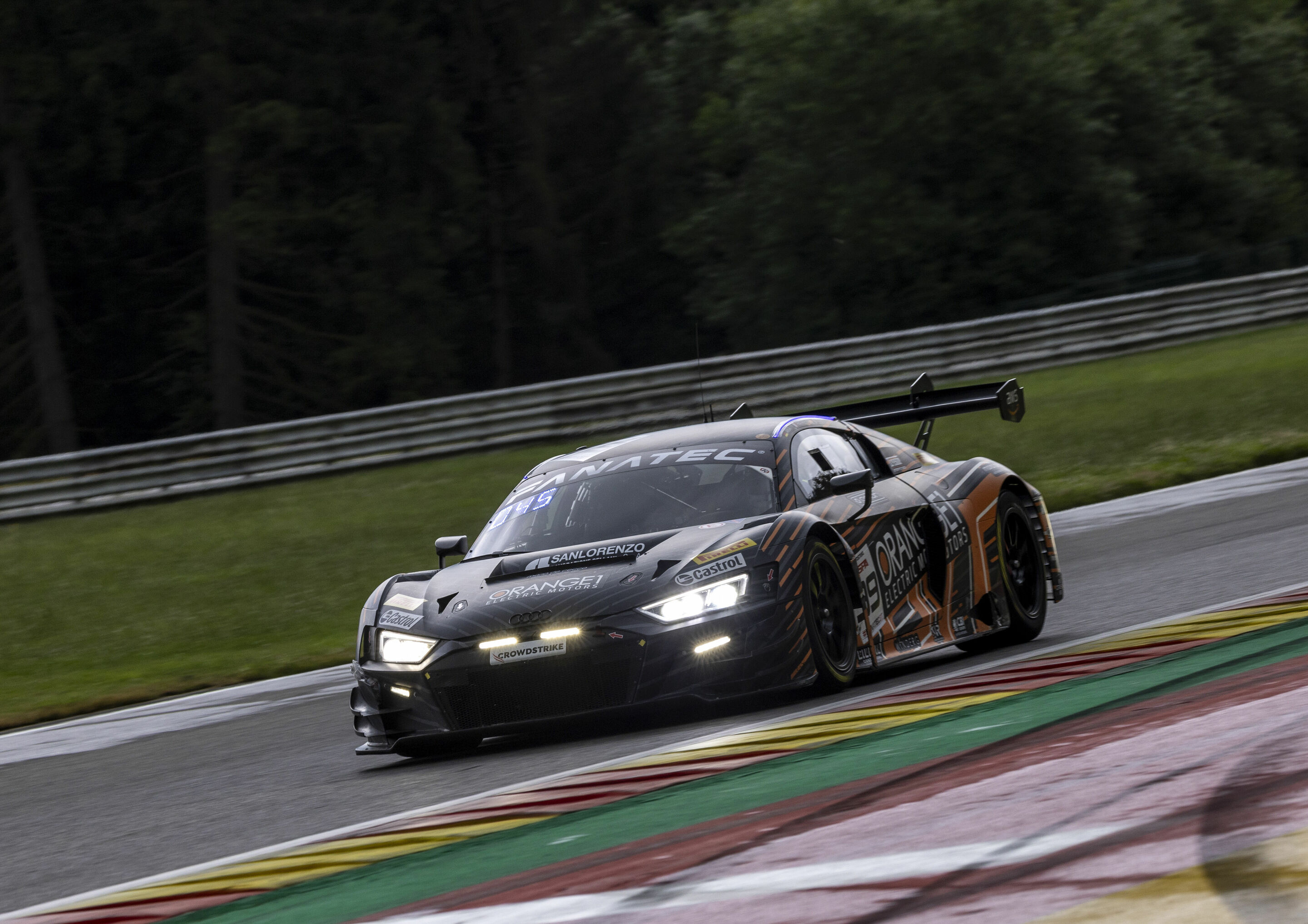 24h Spa 2023 - Audi R8 LMS #99 (Tresor Attempto Racing), Alex Aka/Pietro Delli Guanti/Lorenzo Patrese