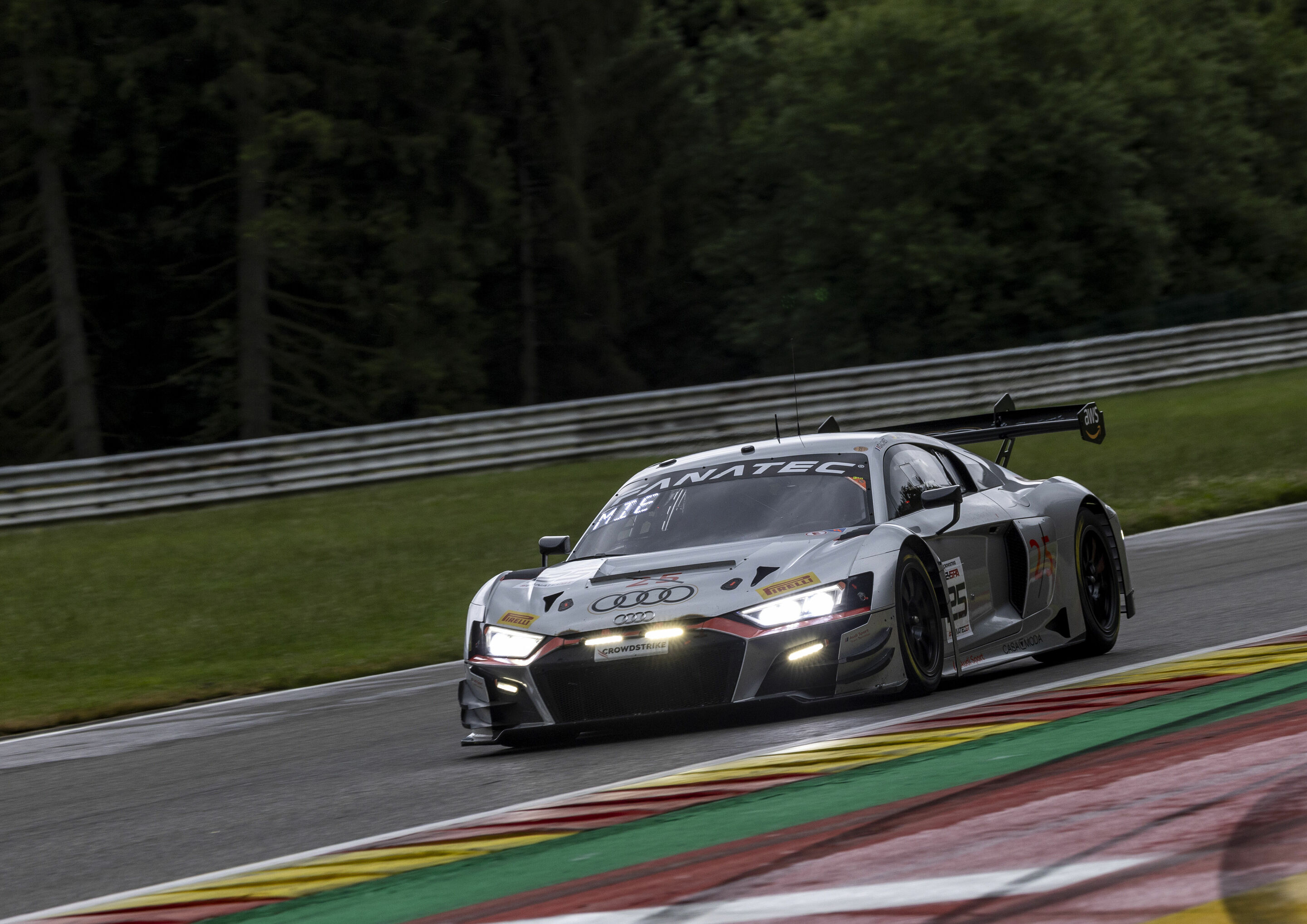24h Spa 2023 - Audi R8 LMS #25 (Audi Sport Team Saintéloc), Simon Gachet/Christopher Mies/Patric Niederhauser