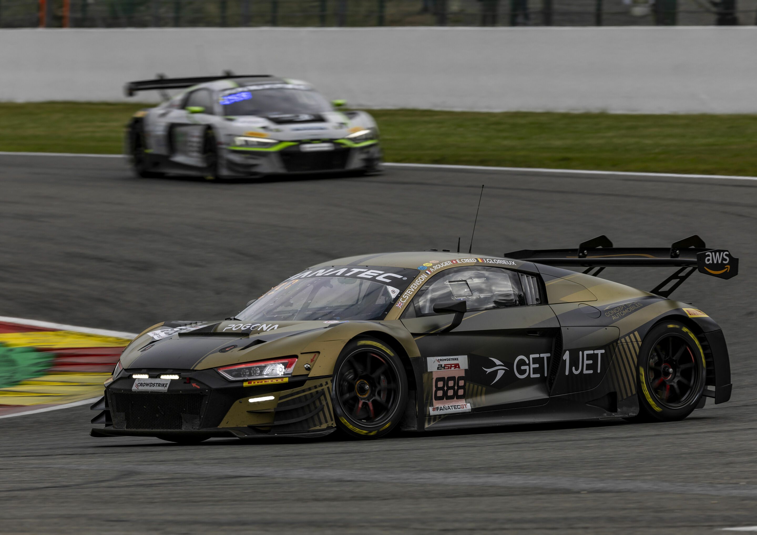 24h Spa 2023 - Audi R8 LMS  (CSA Racing), Erwin Creed/Jean Glorieux/Arthur Rougier/Caspar Stevenson