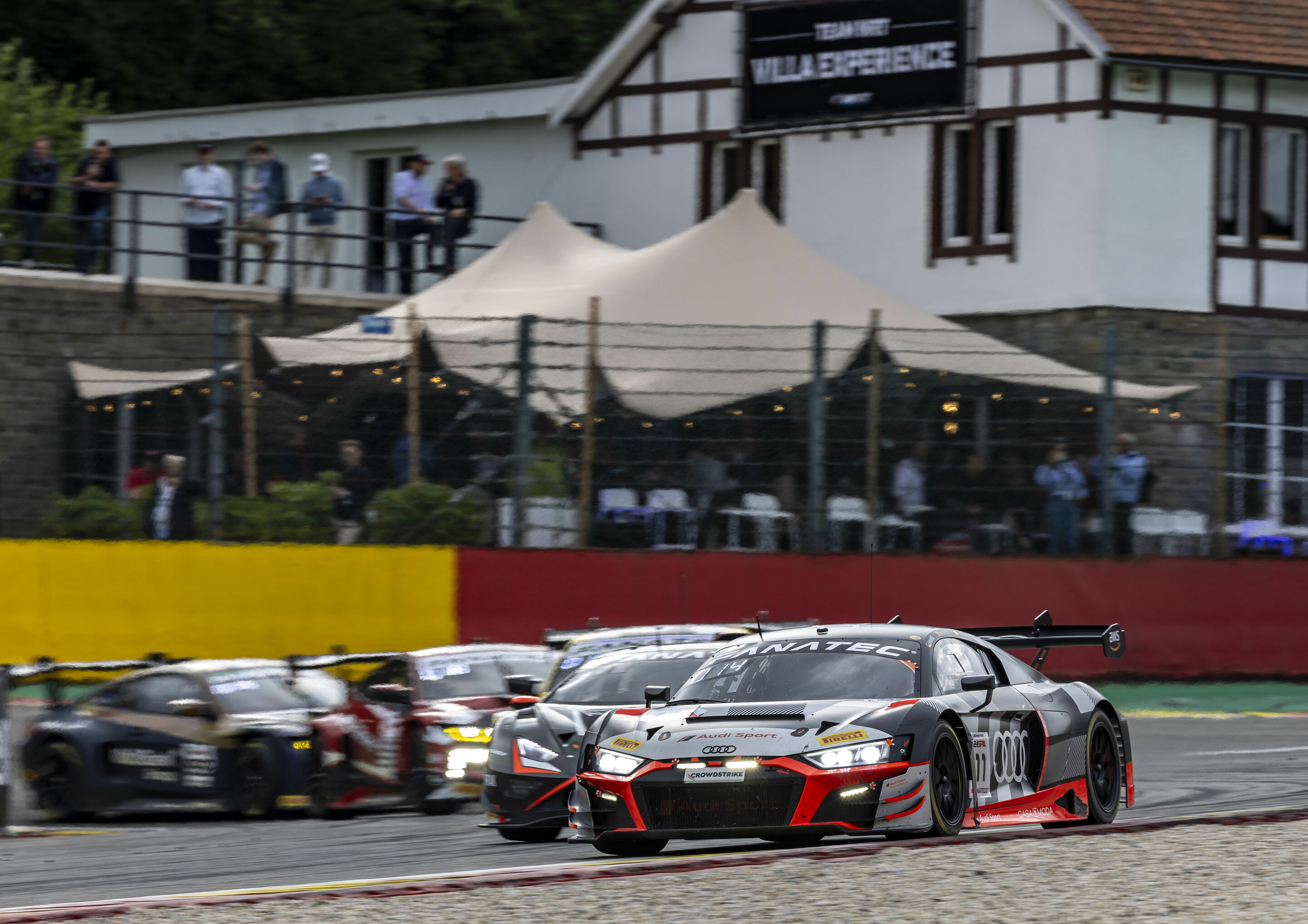 24h Spa 2023 - Audi R8 LMS #11 (Audi Sport Team Comtoyou), Christopher Haase/Gilles Magnus/Frédéric Vervisch