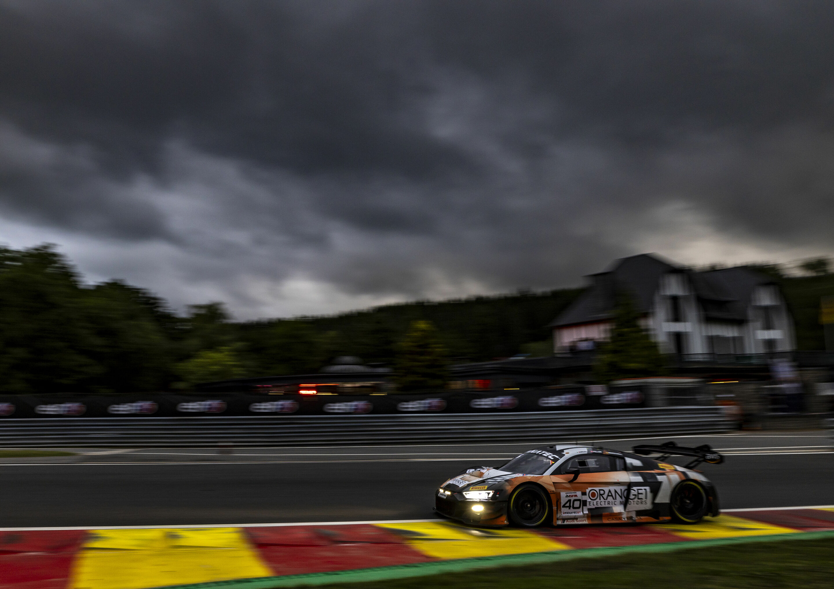 24h Spa 2023 - Audi R8 LMS #40 (Audi Sport Tresor Orange1), Mattia Drudi/Ricardo Feller/Dennis Marschall