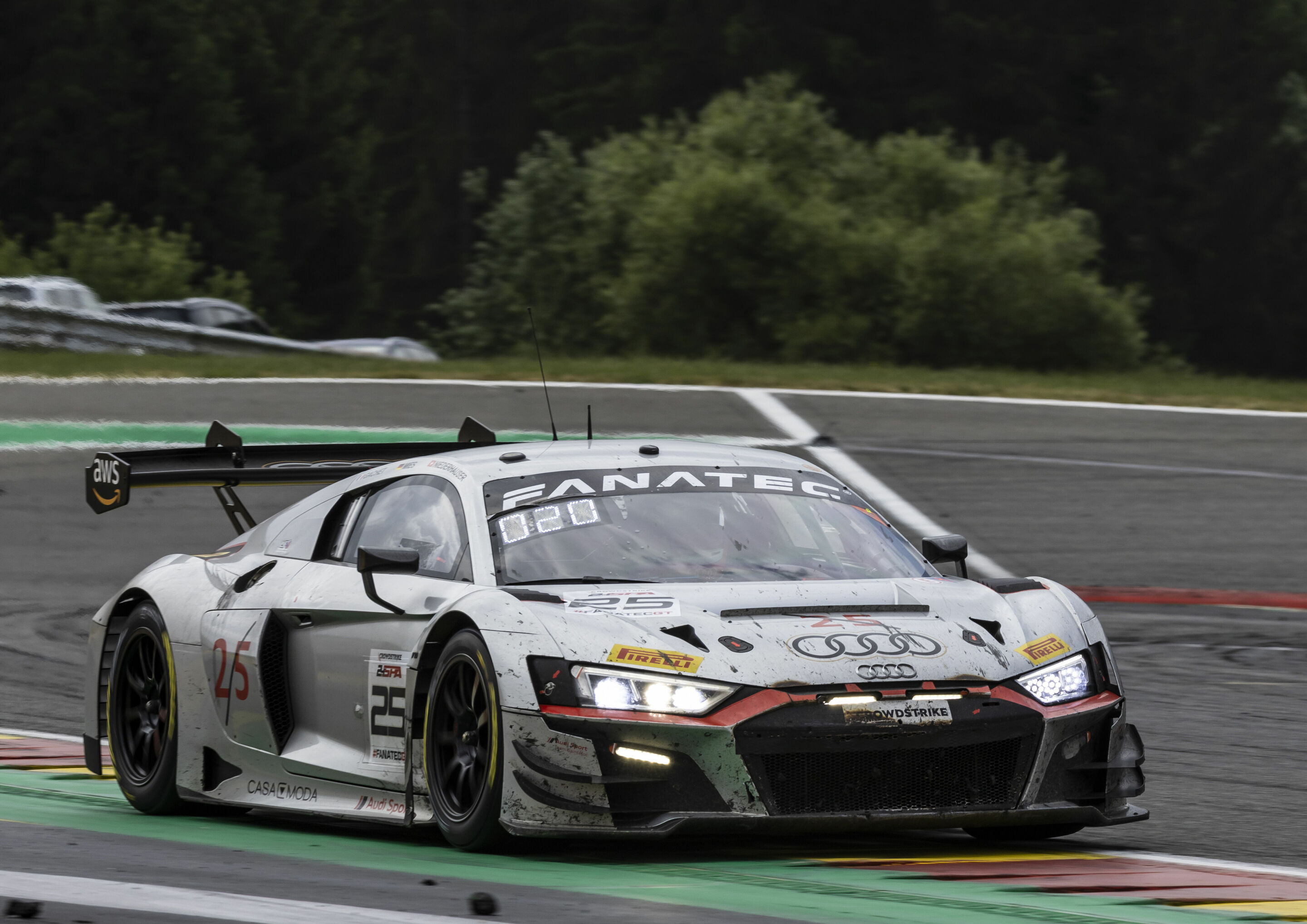 24h Spa 2023 - Audi R8 LMS #25 (Audi Sport Team Saintéloc), Simon Gachet/Christopher Mies/Patric Niederhauser