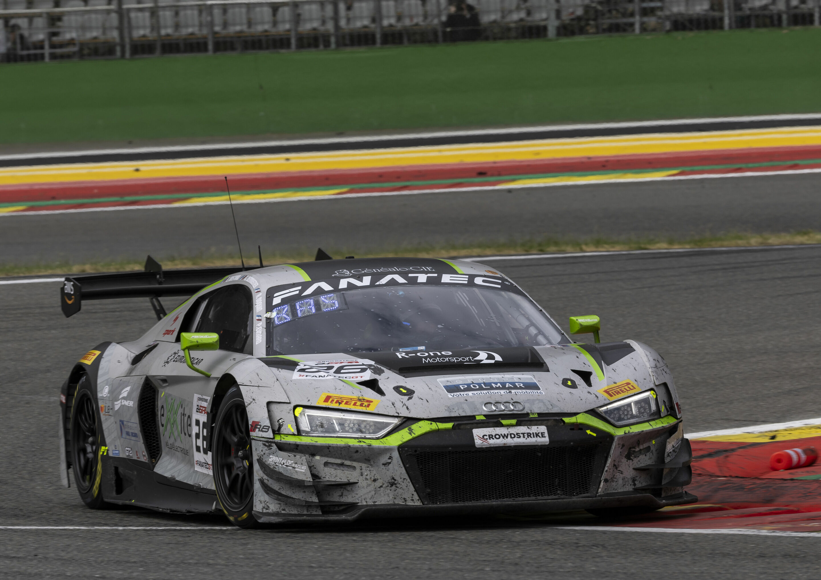 24h Spa 2023 - Audi R8 LMS #26 (Saintéloc Junior Team), Erwan Bastard/Grégoire Demoustier/Antoine Doquin/Paul Evrard