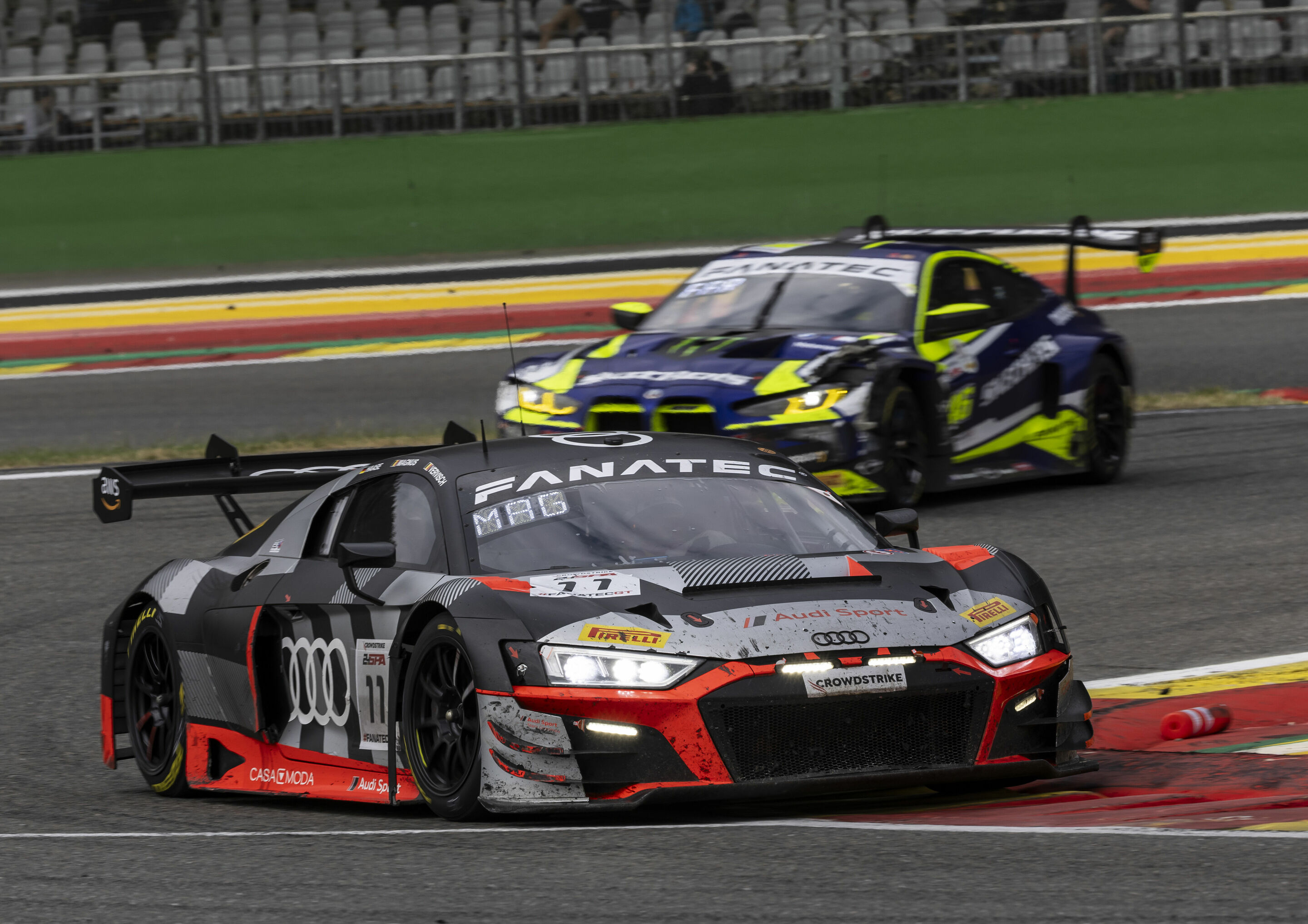 24h Spa 2023 - Audi R8 LMS #11 (Audi Sport Team Comtoyou), Christopher Haase/Gilles Magnus/Frédéric Vervisch