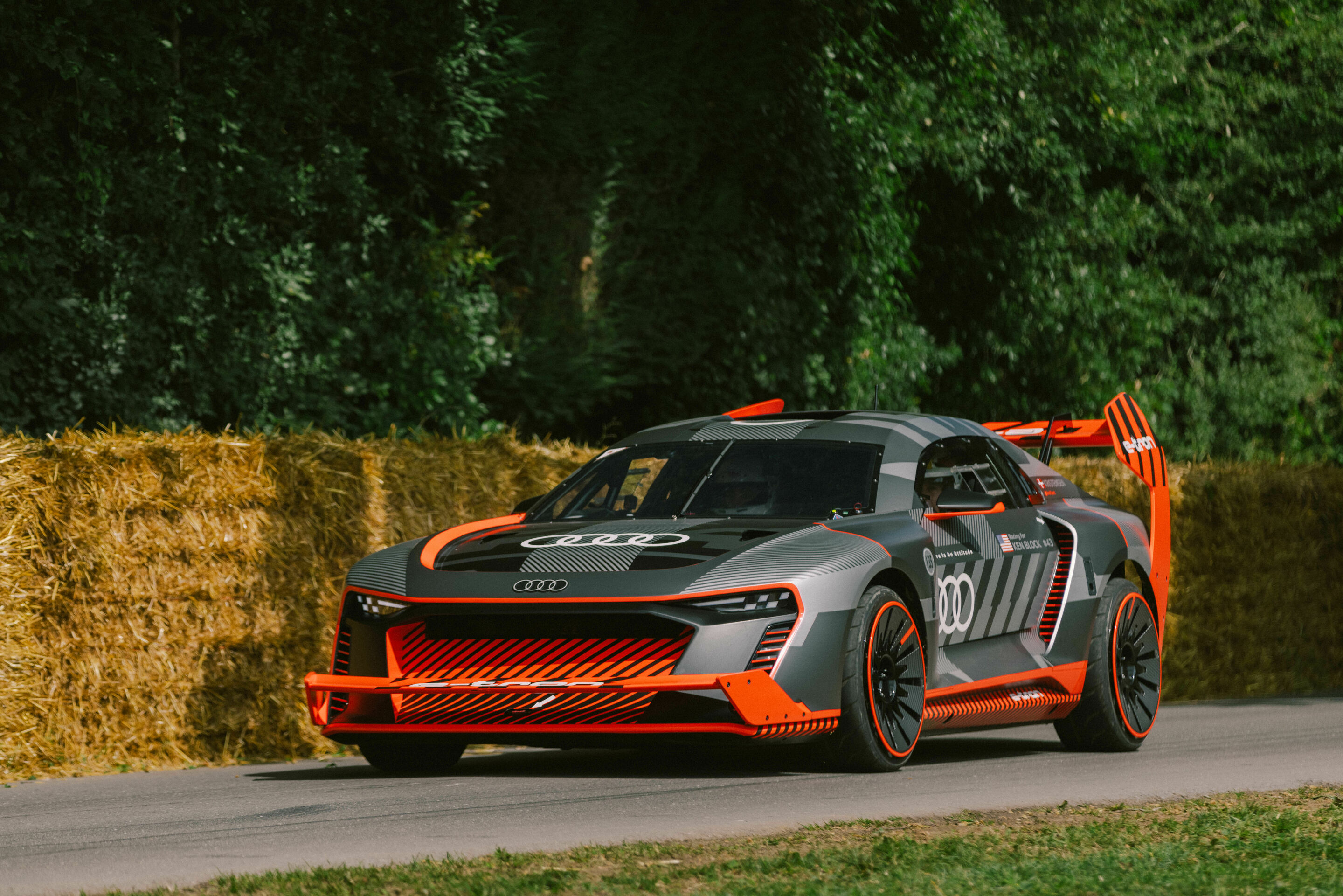 Goodwood Festival of Speed 2023 - Audi S1 e-tron quattro Hoonitron, Tom Kristensen