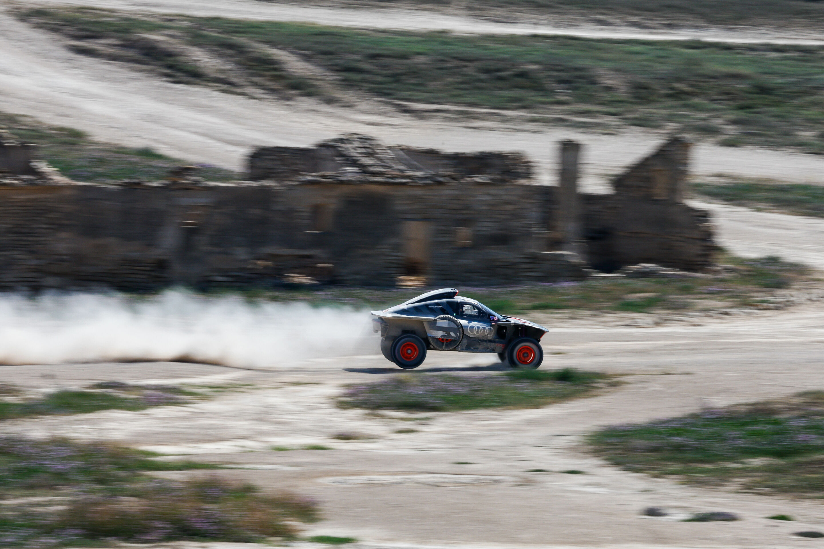 Dakar test Zaragoza, July 2023 - Audi RS Q e-tron