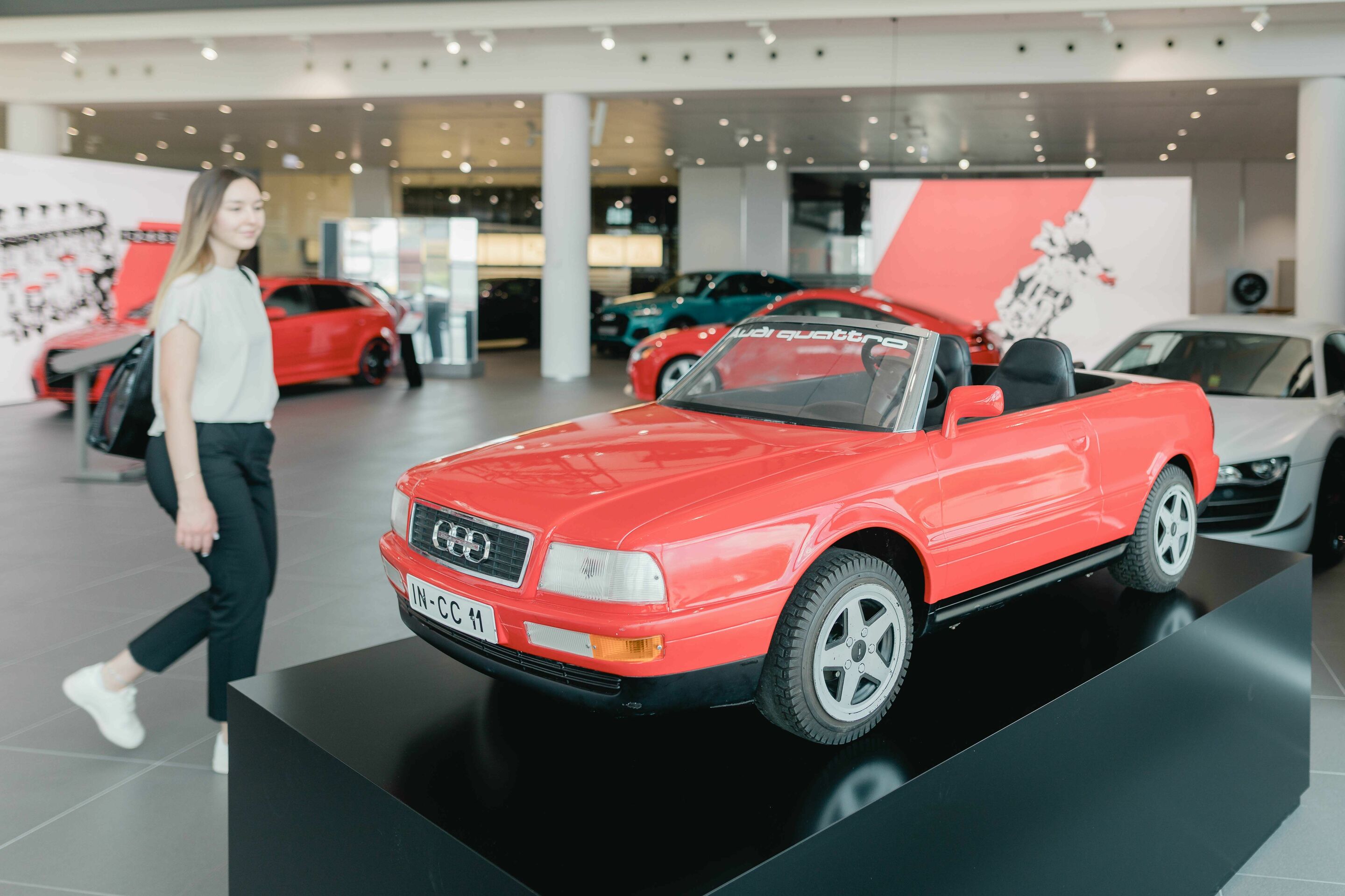40 years Audi Sport GmbH - Anniversary exhibition “40 years of Audi Sport GmbH – Fascination Meets Performance” at the Audi Forum Neckarsulm