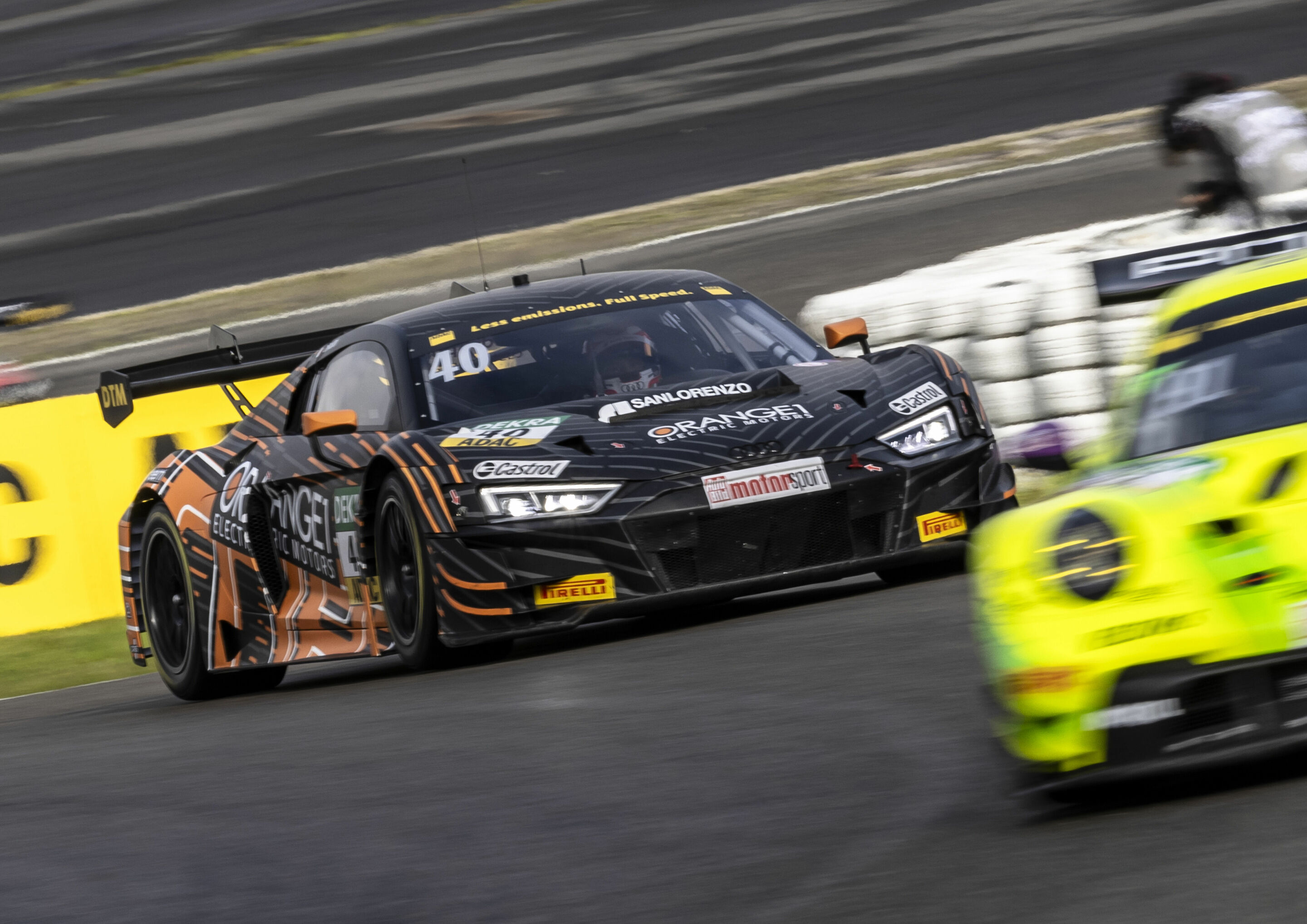 DTM 2023 - Audi R8 LMS #40 (Tresor Orange1), Mattia Drudi