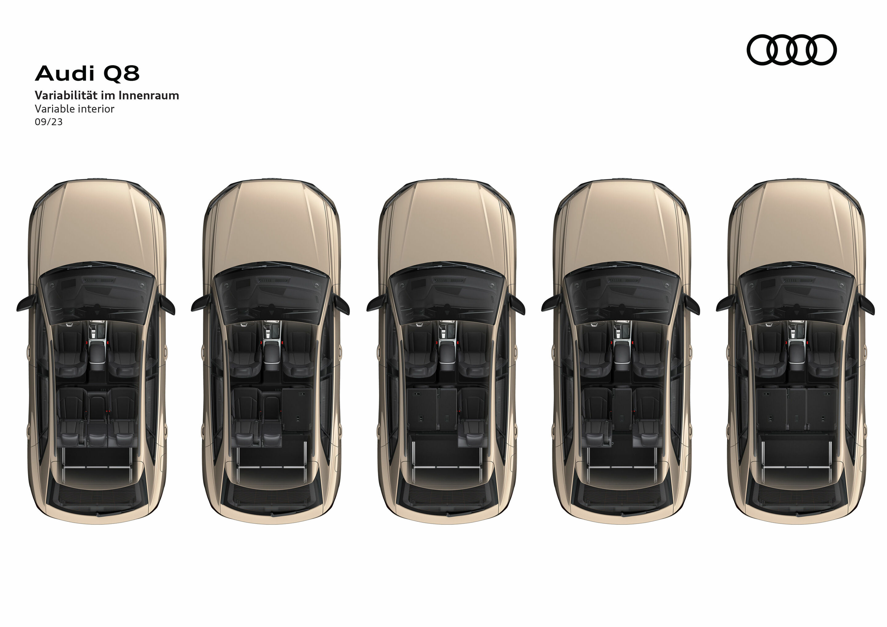 Illustration - Audi Q8 - Variable interior