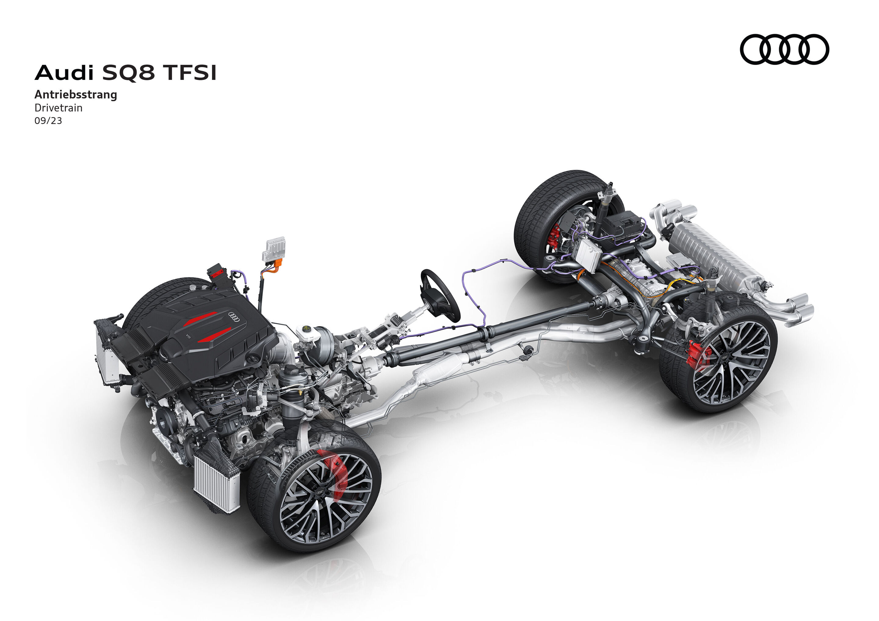 Illustration - Audi SQ8 TFSI - Drivetrain