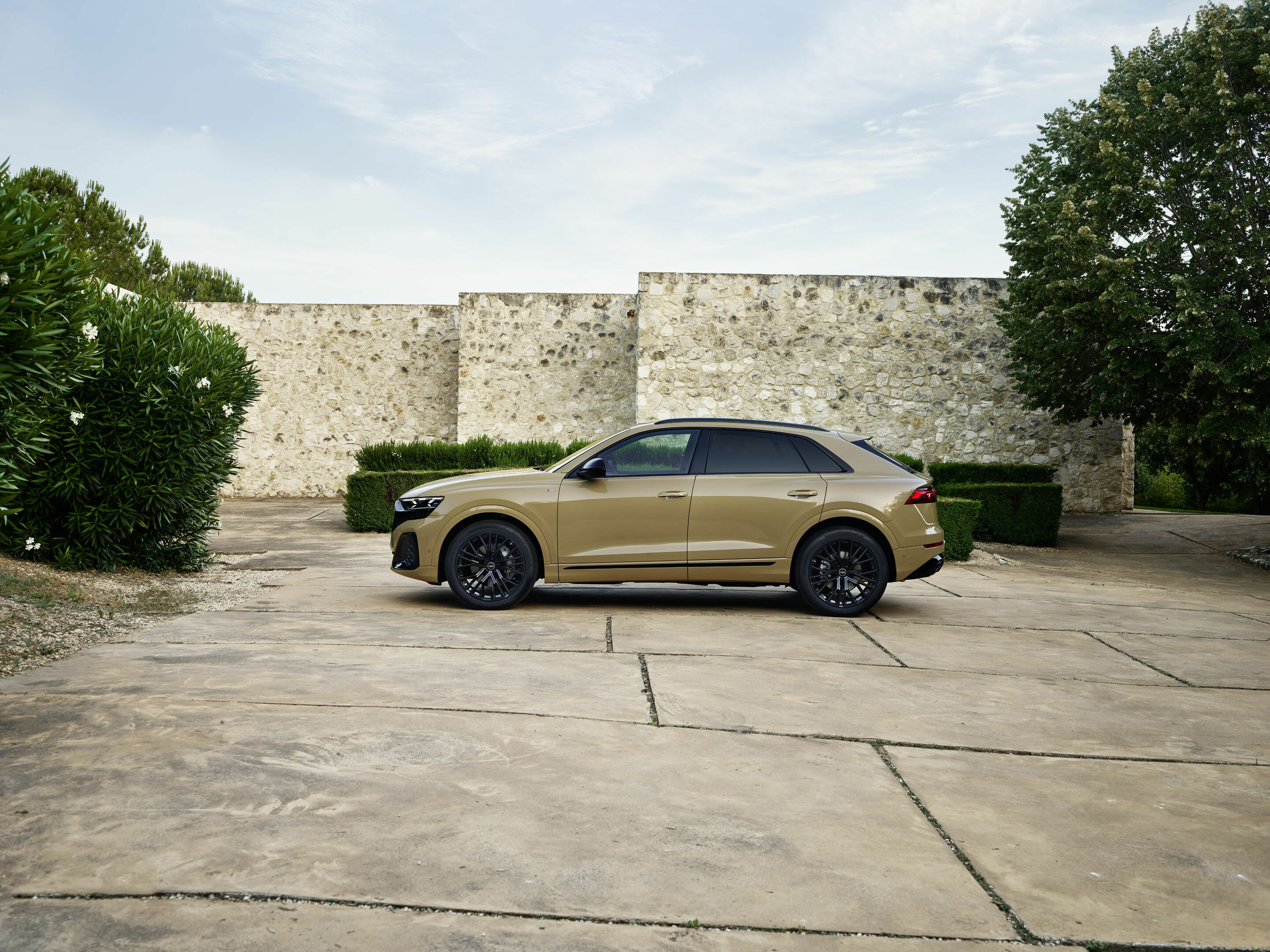 Audi Q8 - Static photo,
Colour: Sakhir gold metallic