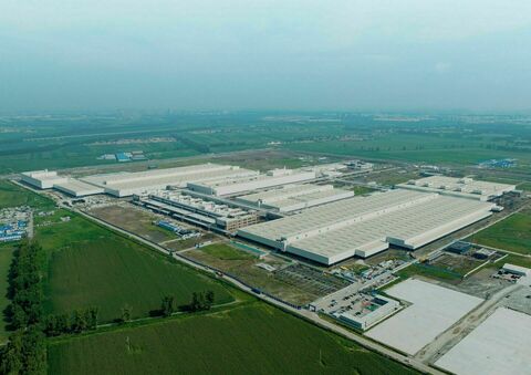 A new smart factory is being built