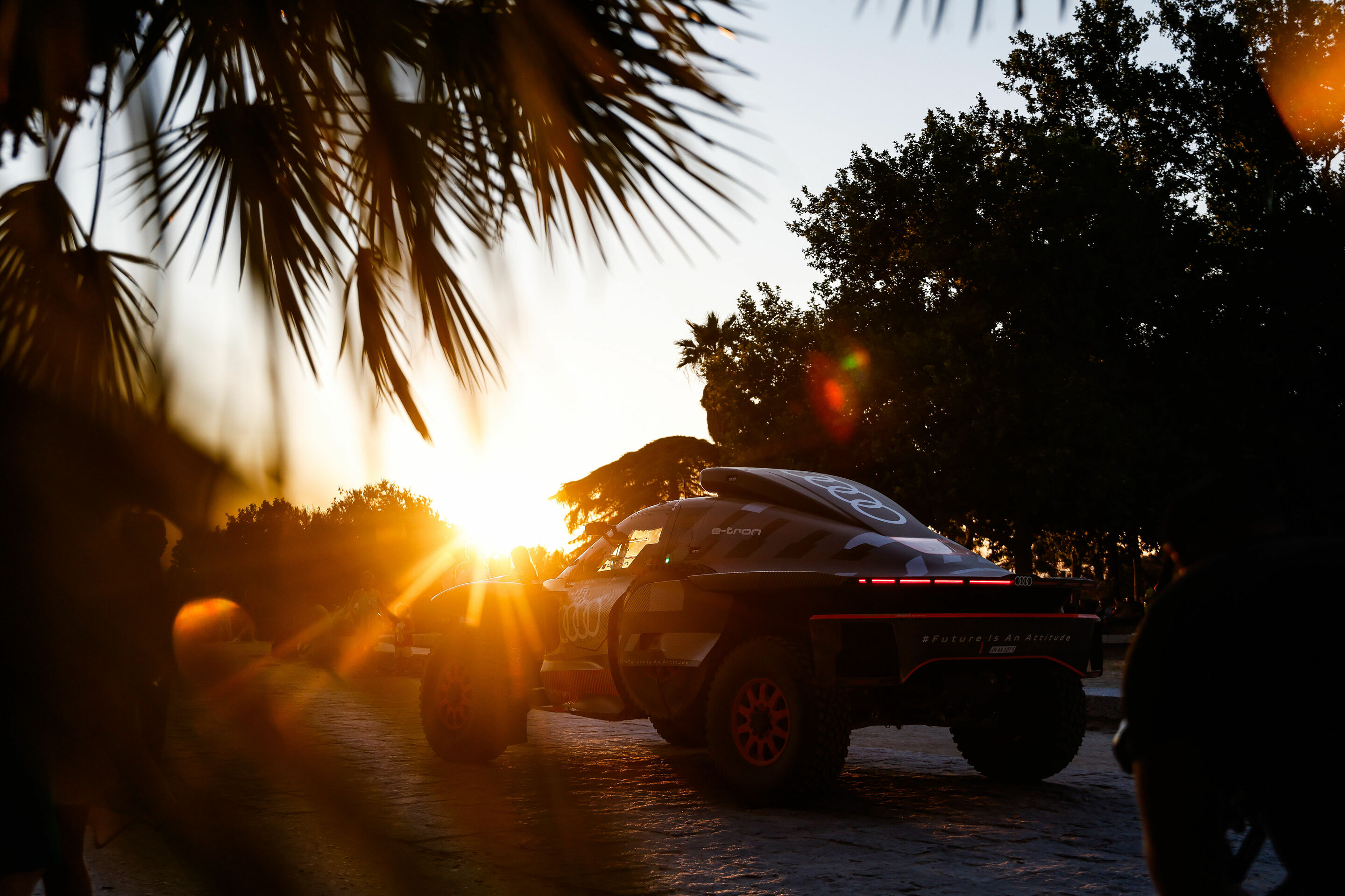 #DakarCityTour 2023: Madrid - Audi RS Q e-tron (Team Audi Sport), Carlos Sainz/Lucas Cruz