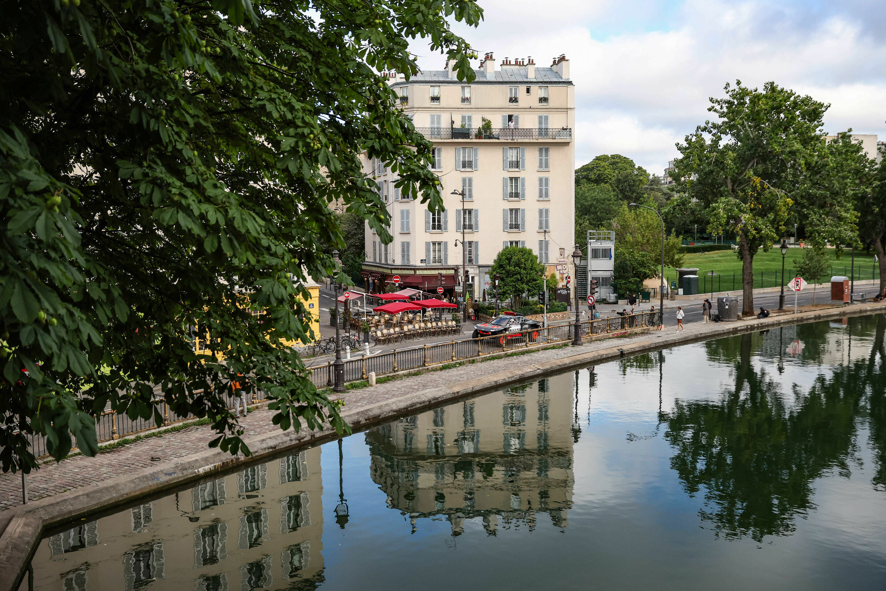 #DakarCityTour 2023: Paris - Audi RS Q e-tron (Team Audi Sport), Stéphane Peterhansel/Edouard Boulanger