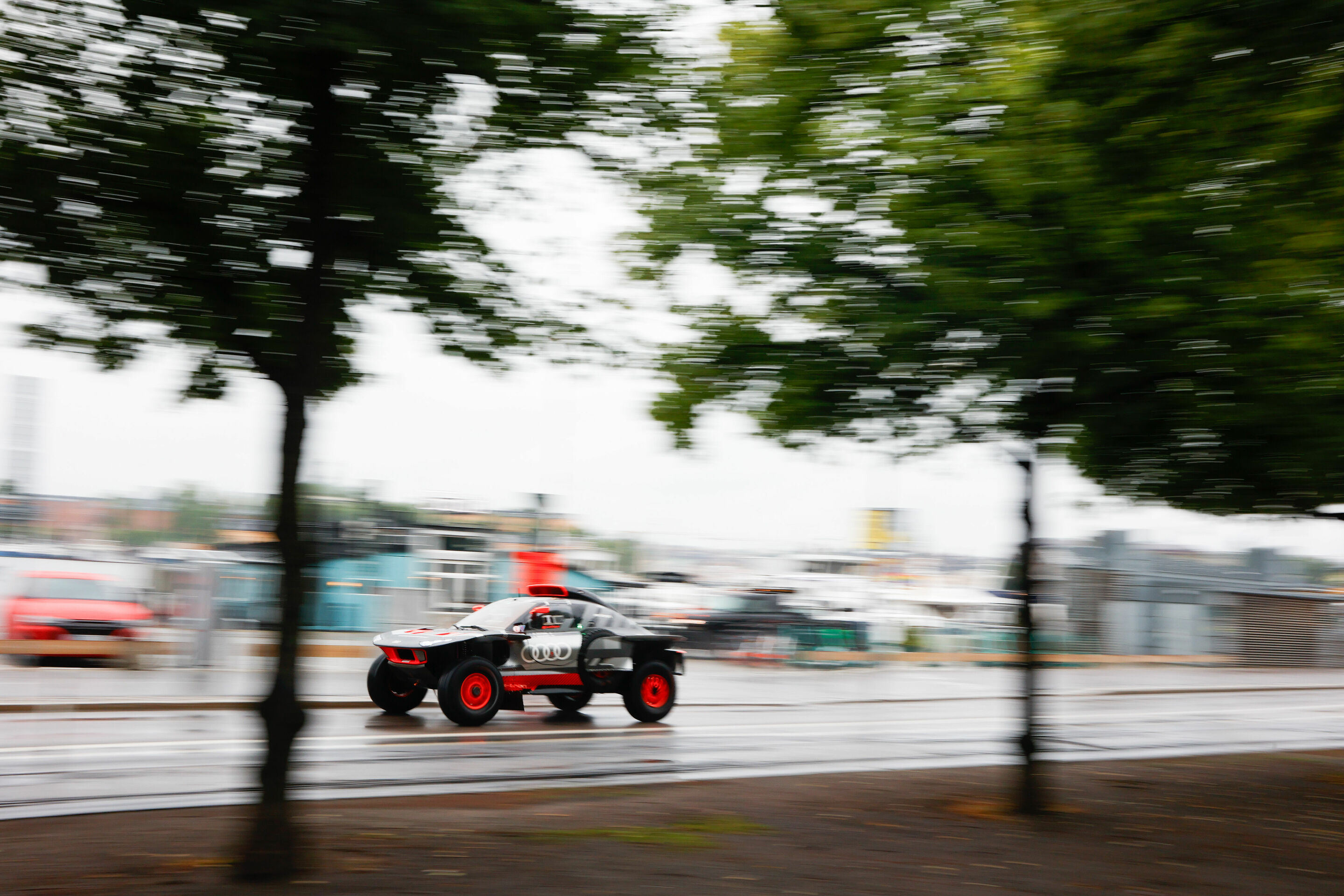 #DakarCityTour 2023: Stockholm - Audi RS Q e-tron (Team Audi Sport), Mattias Ekström/Emil Bergkvist