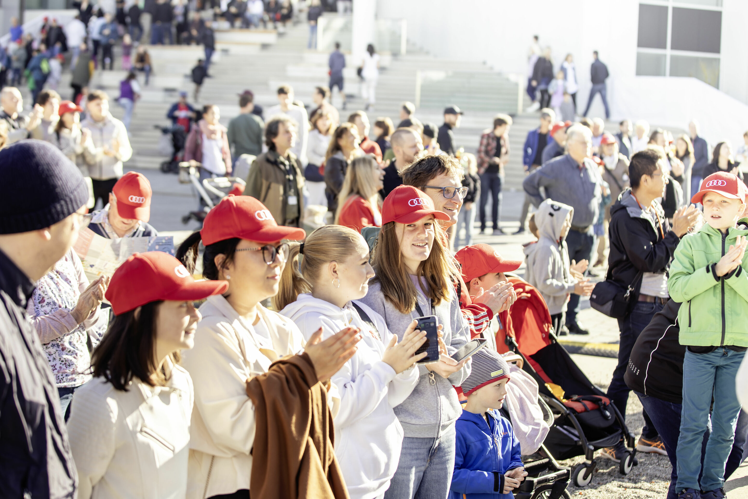 Audi feiert Familien-Festival - Tolle Stimmung beim Audi Familien-Festival am 7. Oktober 2023 in Ingolstadt.