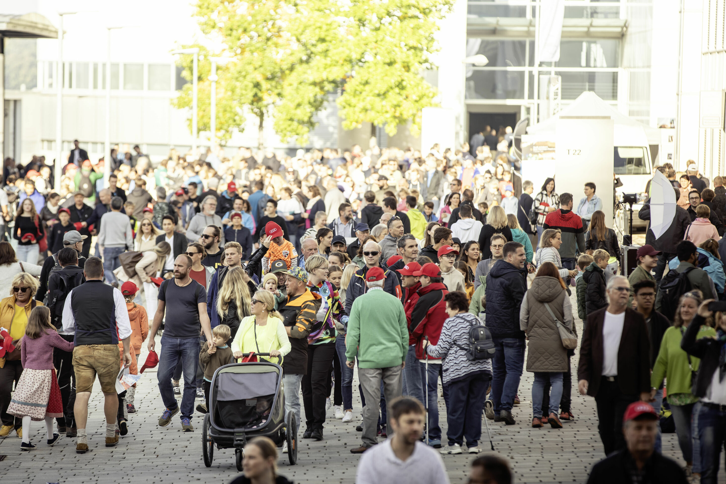 Audi feiert Familien-Festival - Tolle Stimmung beim Audi Familien-Festival am 7. Oktober 2023 in Ingolstadt.