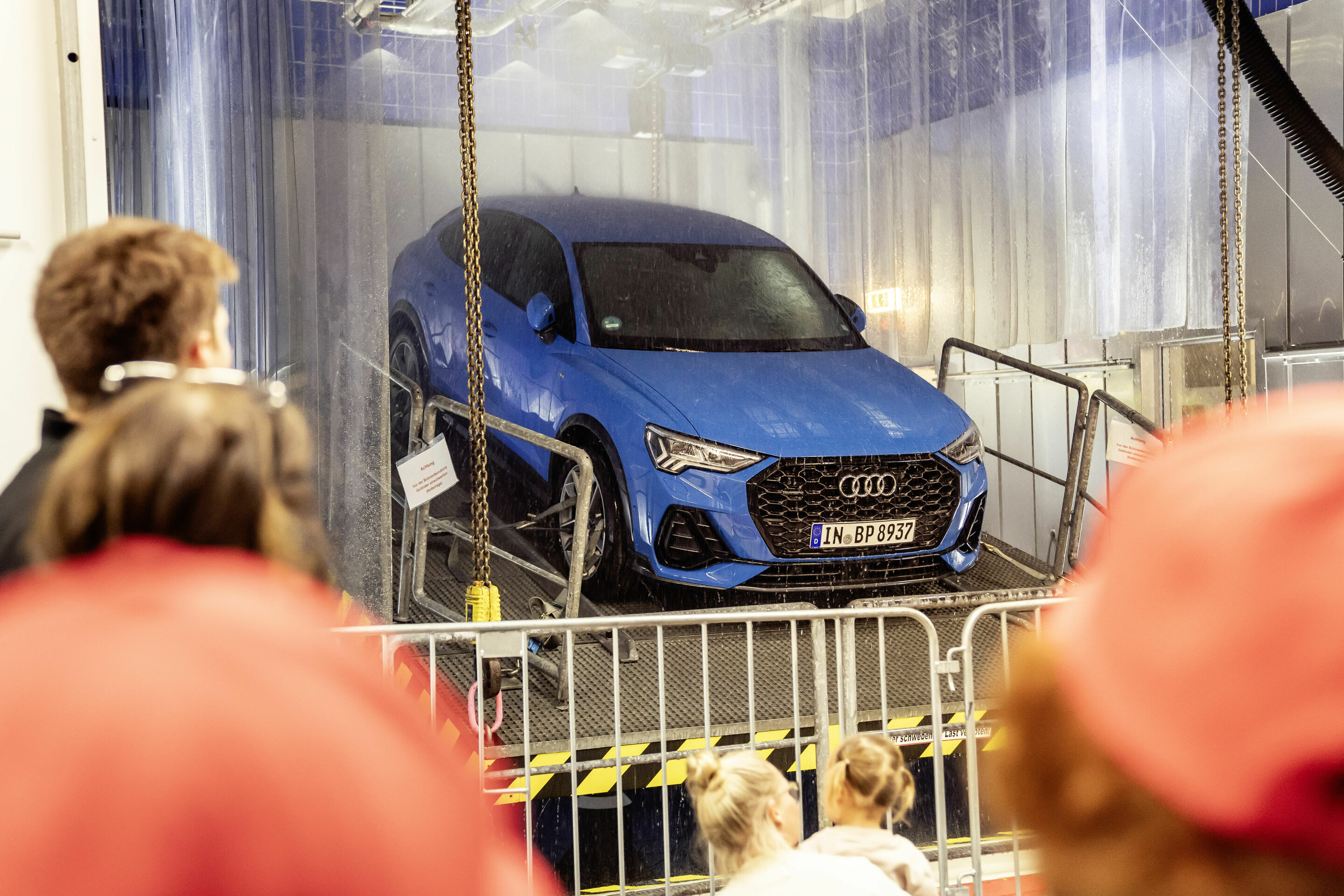 Audi celebrates Family Festival - Audi Family Festival on October 7, 2023 in Ingolstadt: a glimpse in technical development