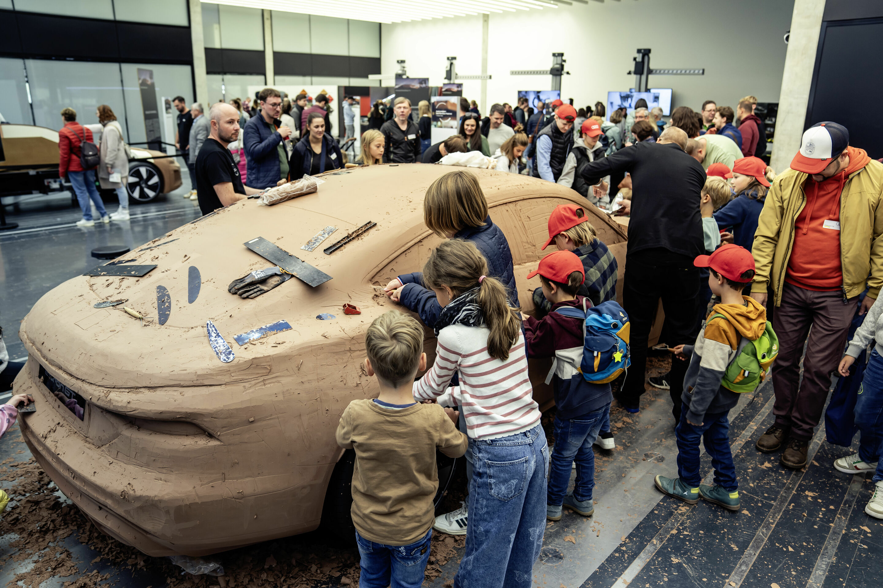 Audi celebrates Family Festival - Audi Family Festival on October 7, 2023 in Ingolstadt: a glimpse in technical development