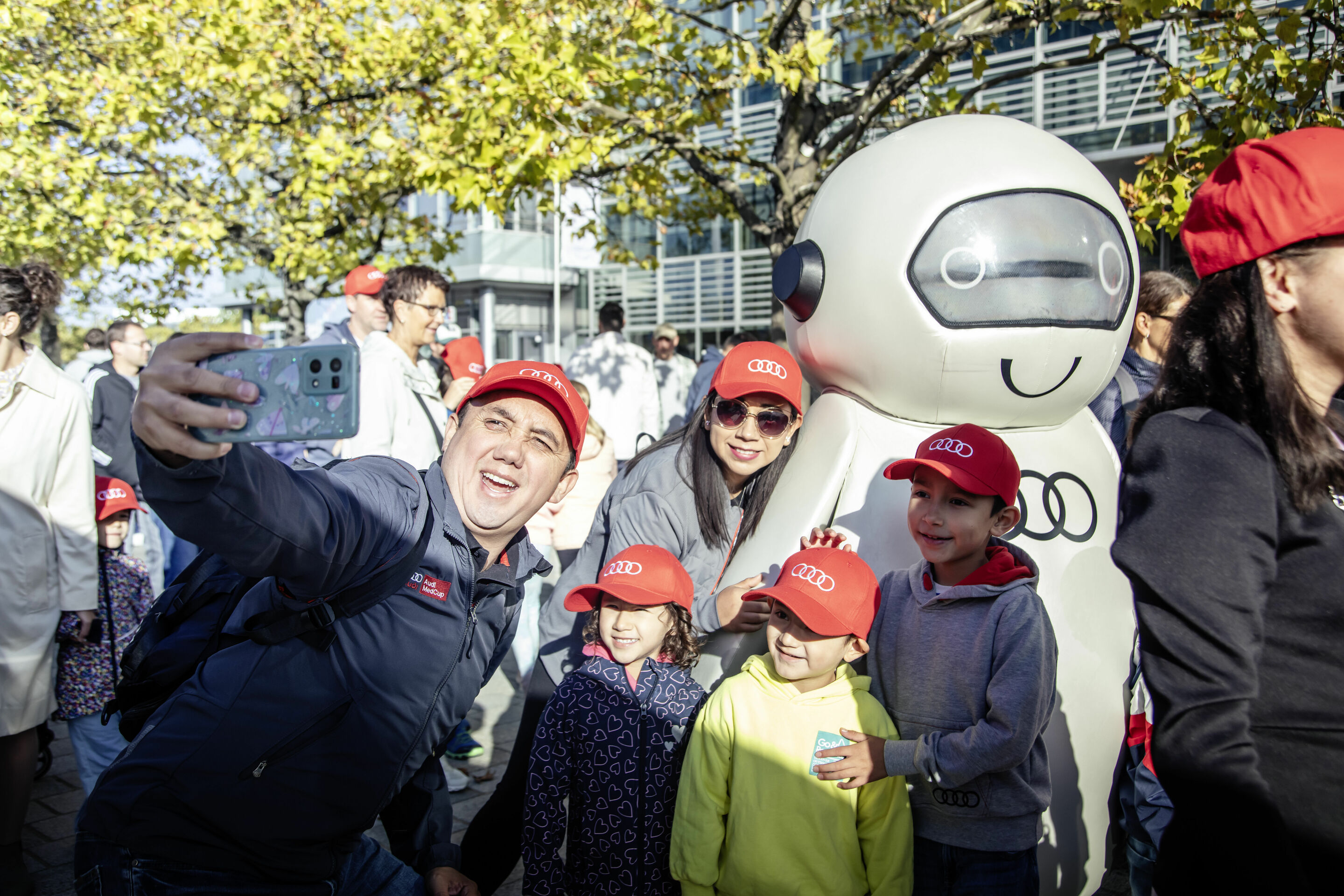 Audi celebrates Family Festival - Great atmosphere at the Audi Family Festival on October 7, 2023 in Ingolstadt.