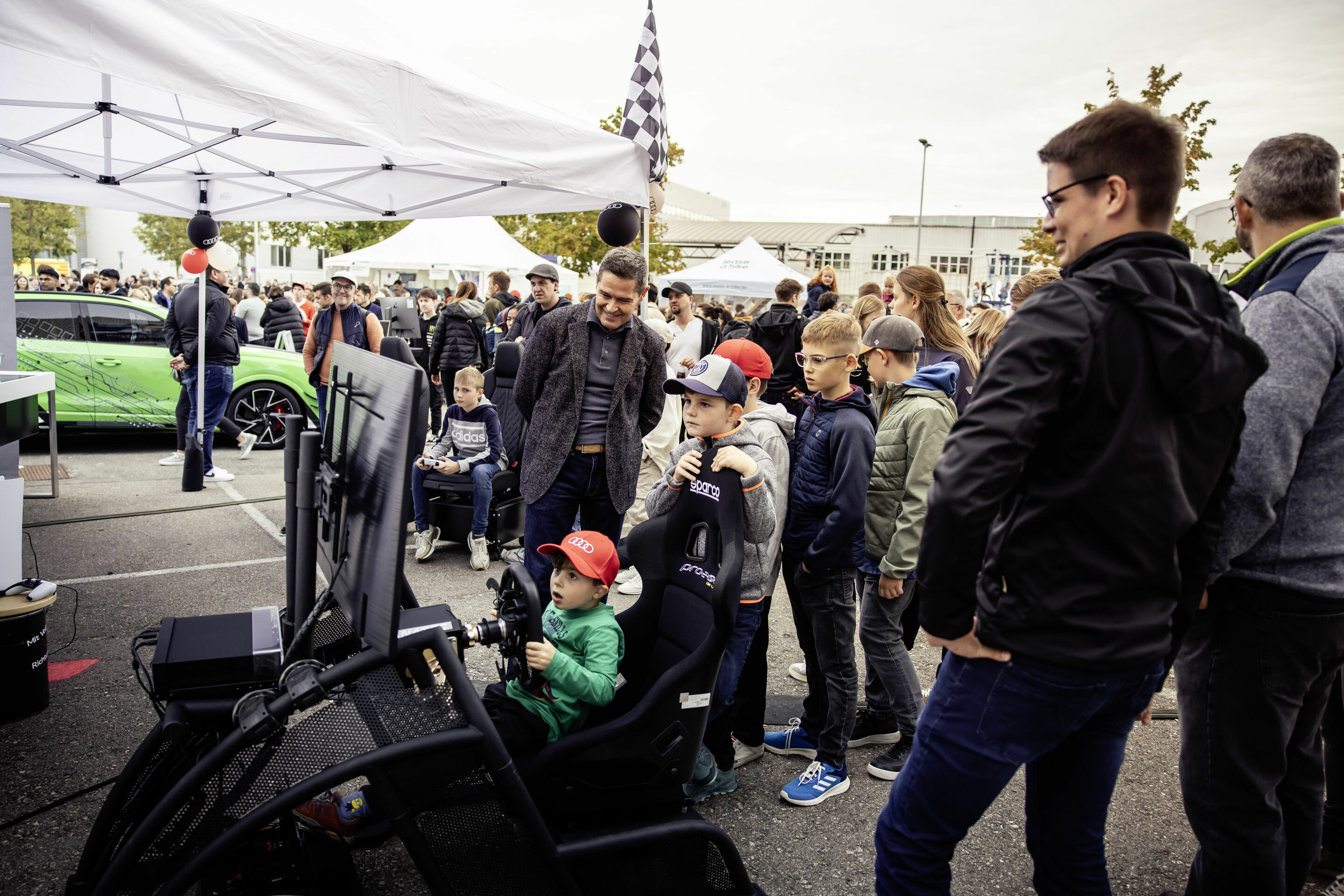 Audi feiert Familien-Festival - Tolle Stimmung beim Audi Familien-Festival am 7. Oktober 2023 in Ingolstadt.