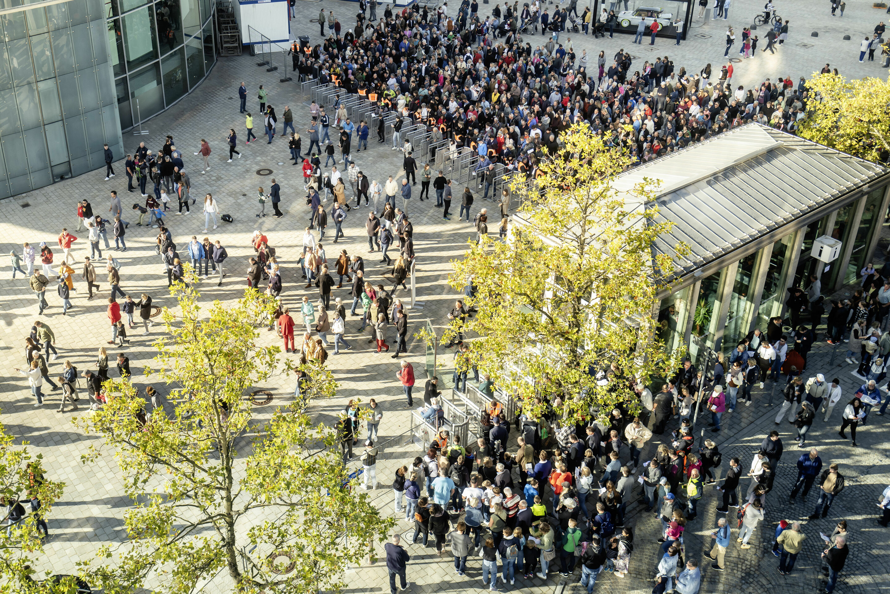 Audi celebrates Family Festival - Great atmosphere at the Audi Family Festival on October 7, 2023 in Ingolstadt.